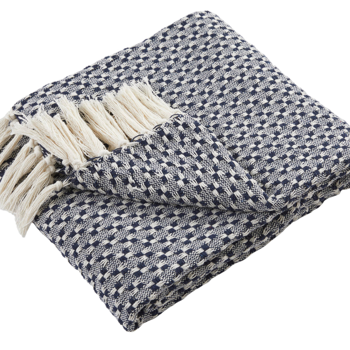 Throw Bexley by Appletree Loft in Navy Stylish Home