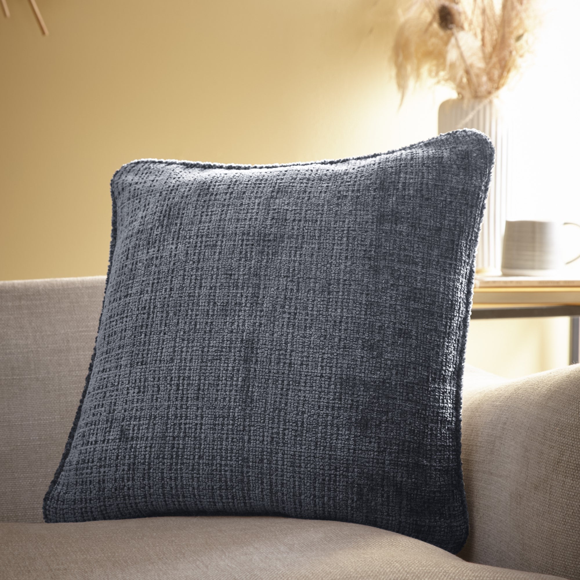 Cushion Alba by Appletree Loft in Charcoal