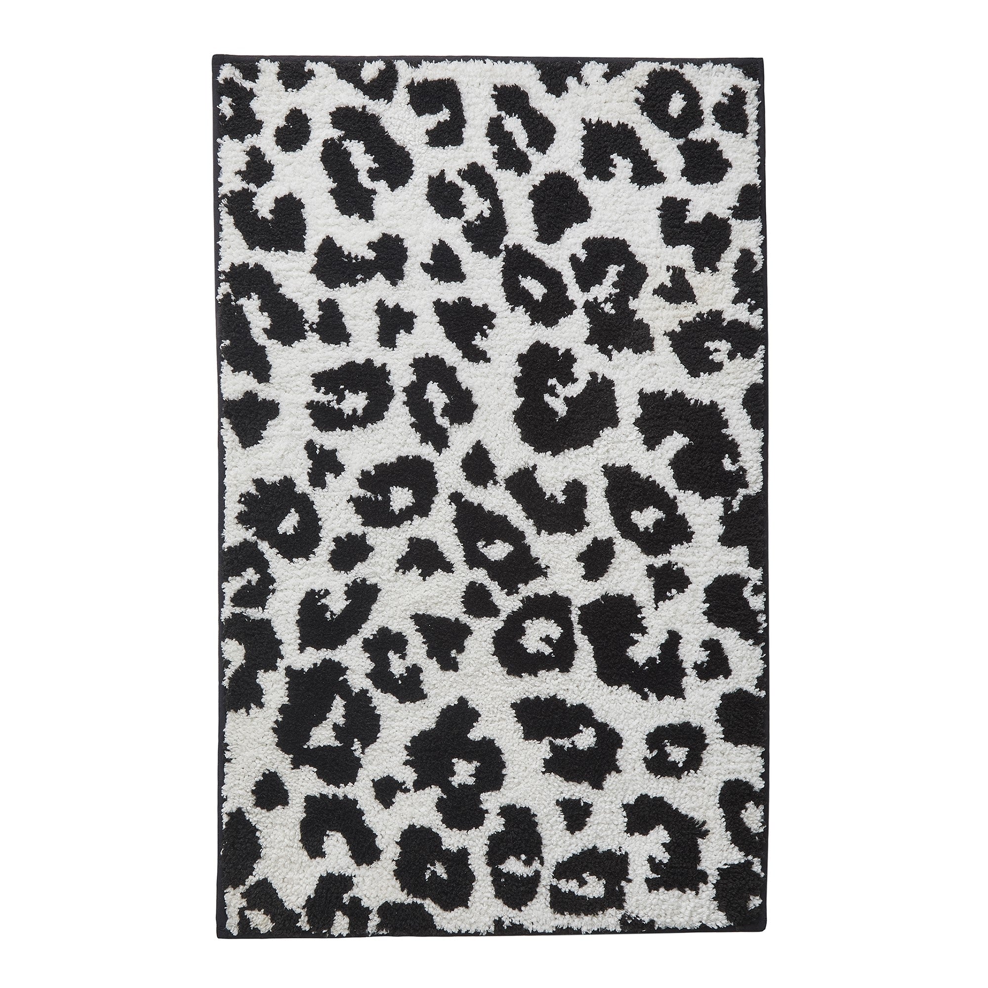 Bath Mat Animal Print by Fusion Bathroom in Black