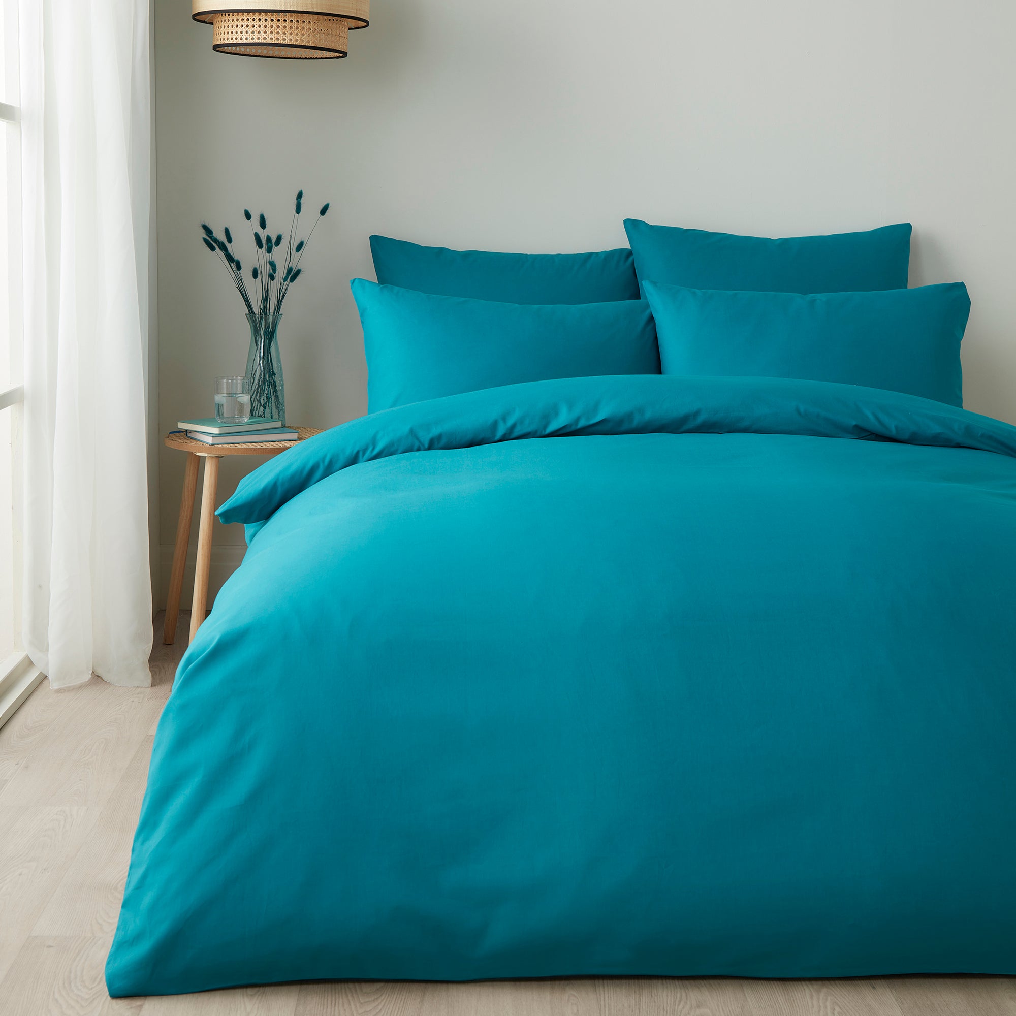 Duvet Cover Set Appletree Pure Cotton by Appletree Style in Teal