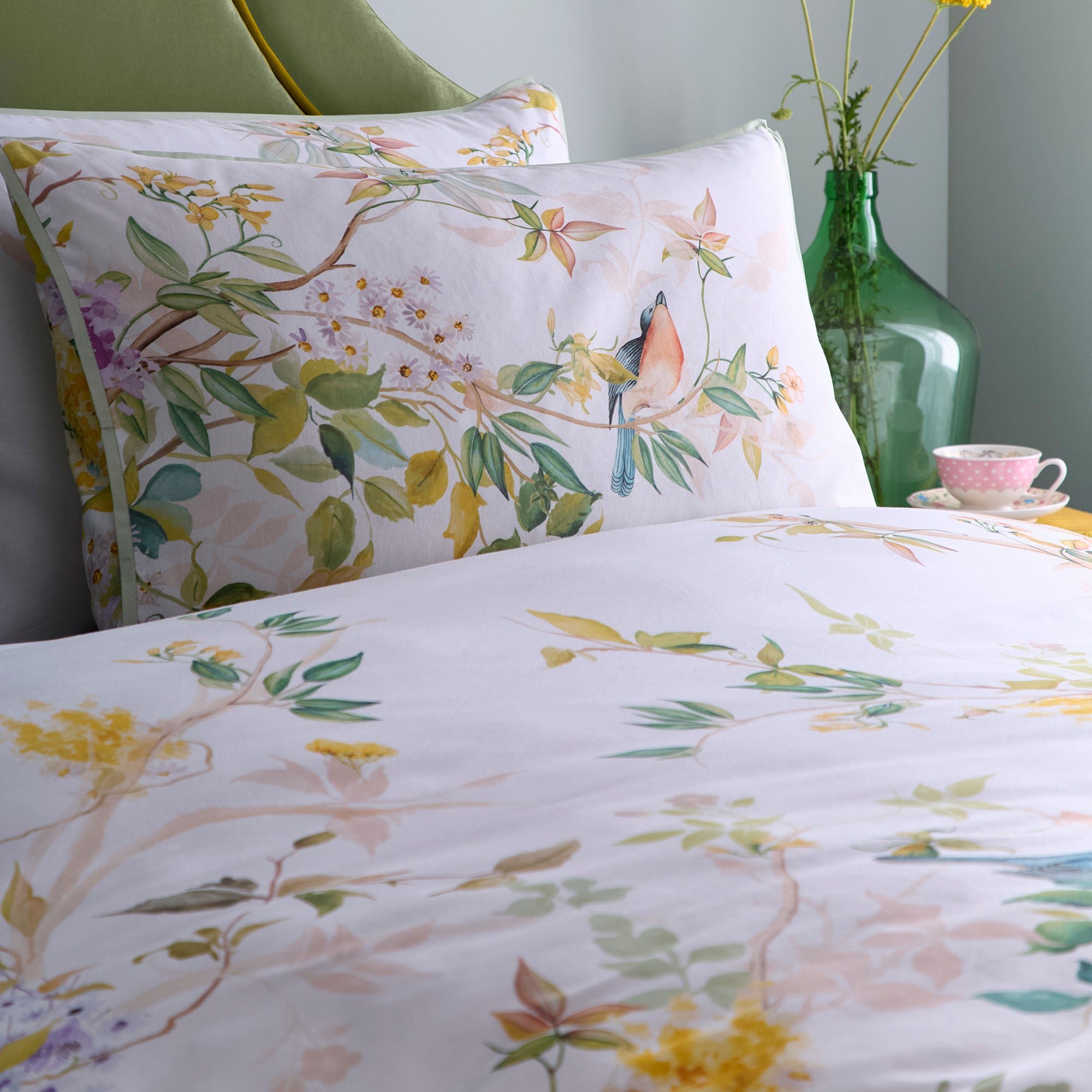 Duvet Cover Set Arianna by Appletree Heritage in Natural