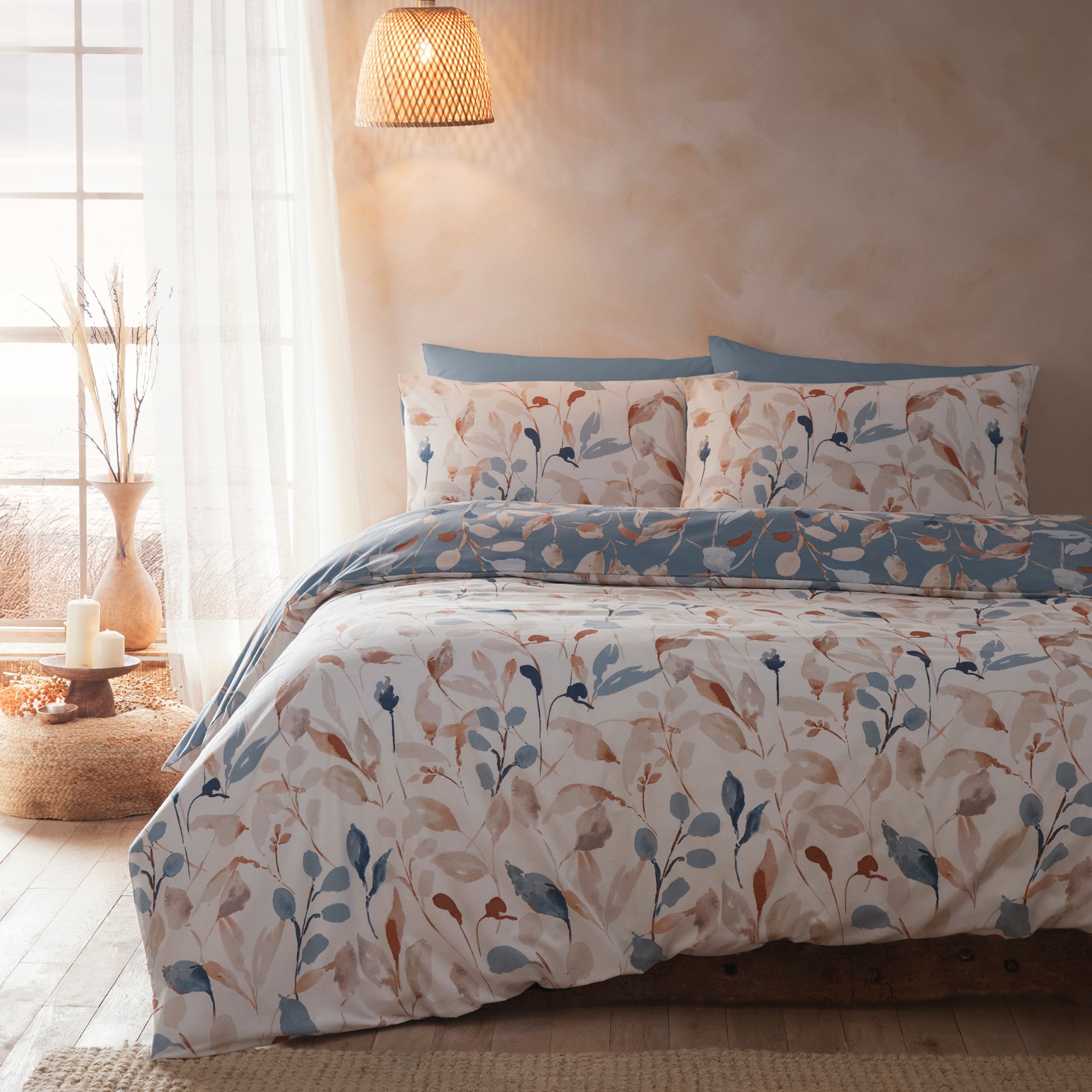 Duvet Cover Set Anya by Drift Home in Blue