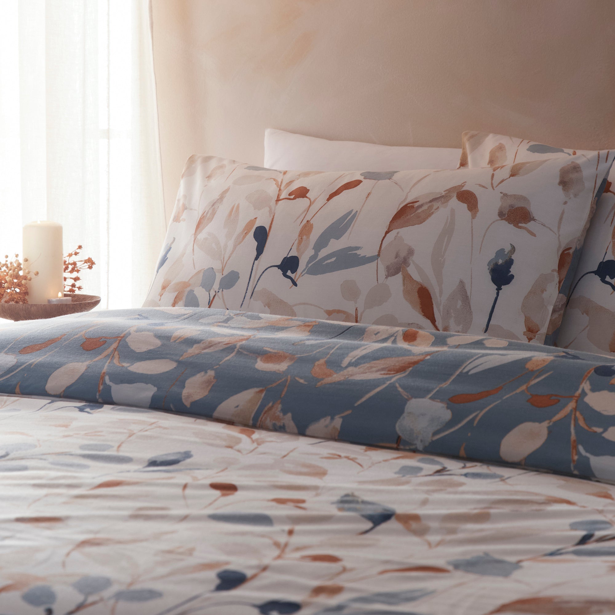 Duvet Cover Set Anya by Drift Home in Blue