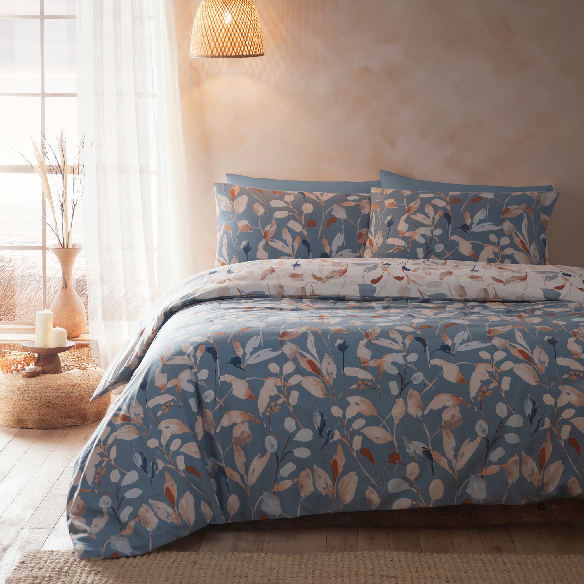 Duvet Cover Set Anya by Drift Home in Blue