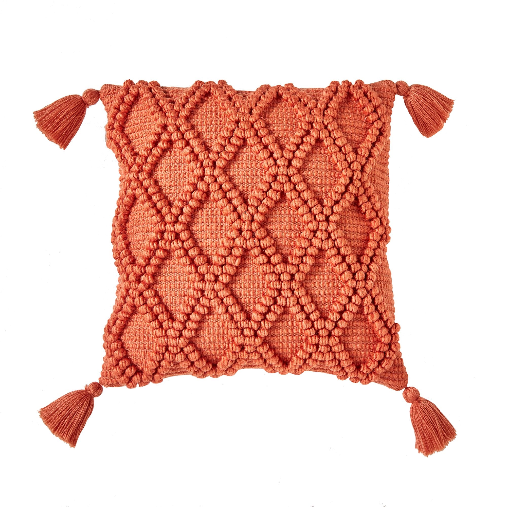 Cushion Alda Outdoor by Drift Home in Terracotta