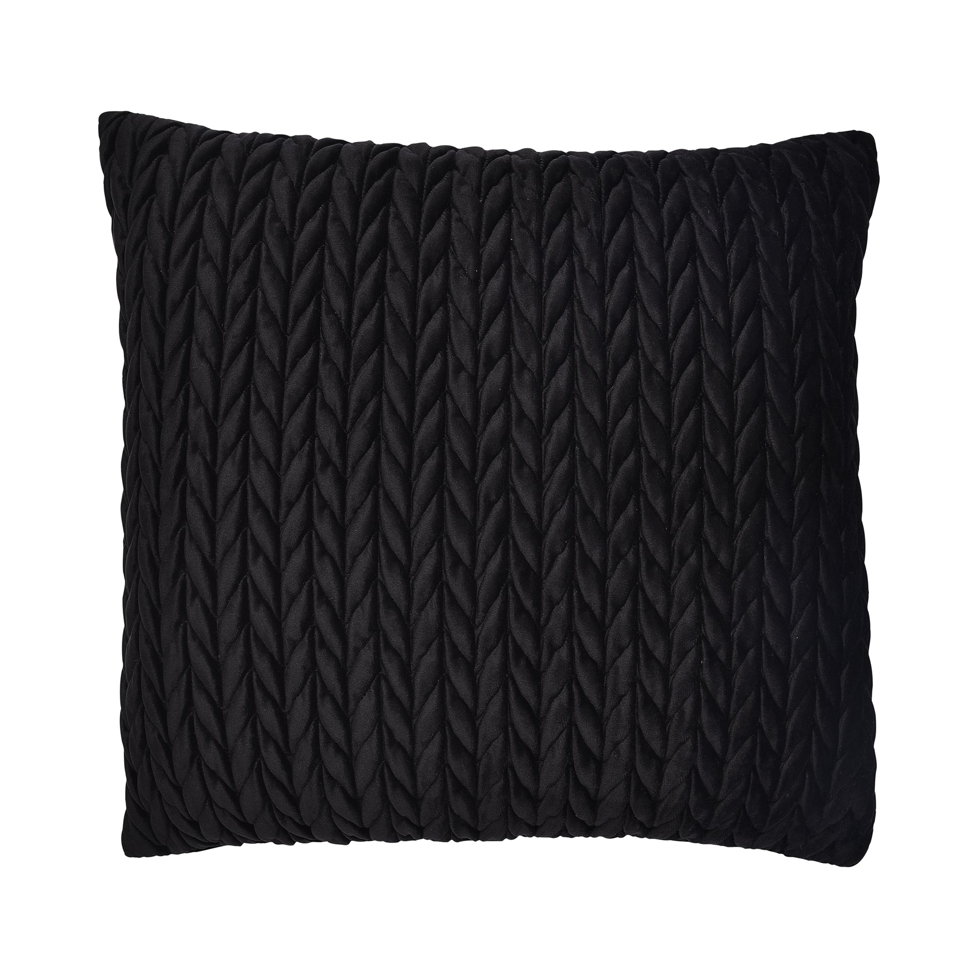 Filled Cushion Amory by Laurence Llewelyn-Bowen in Black
