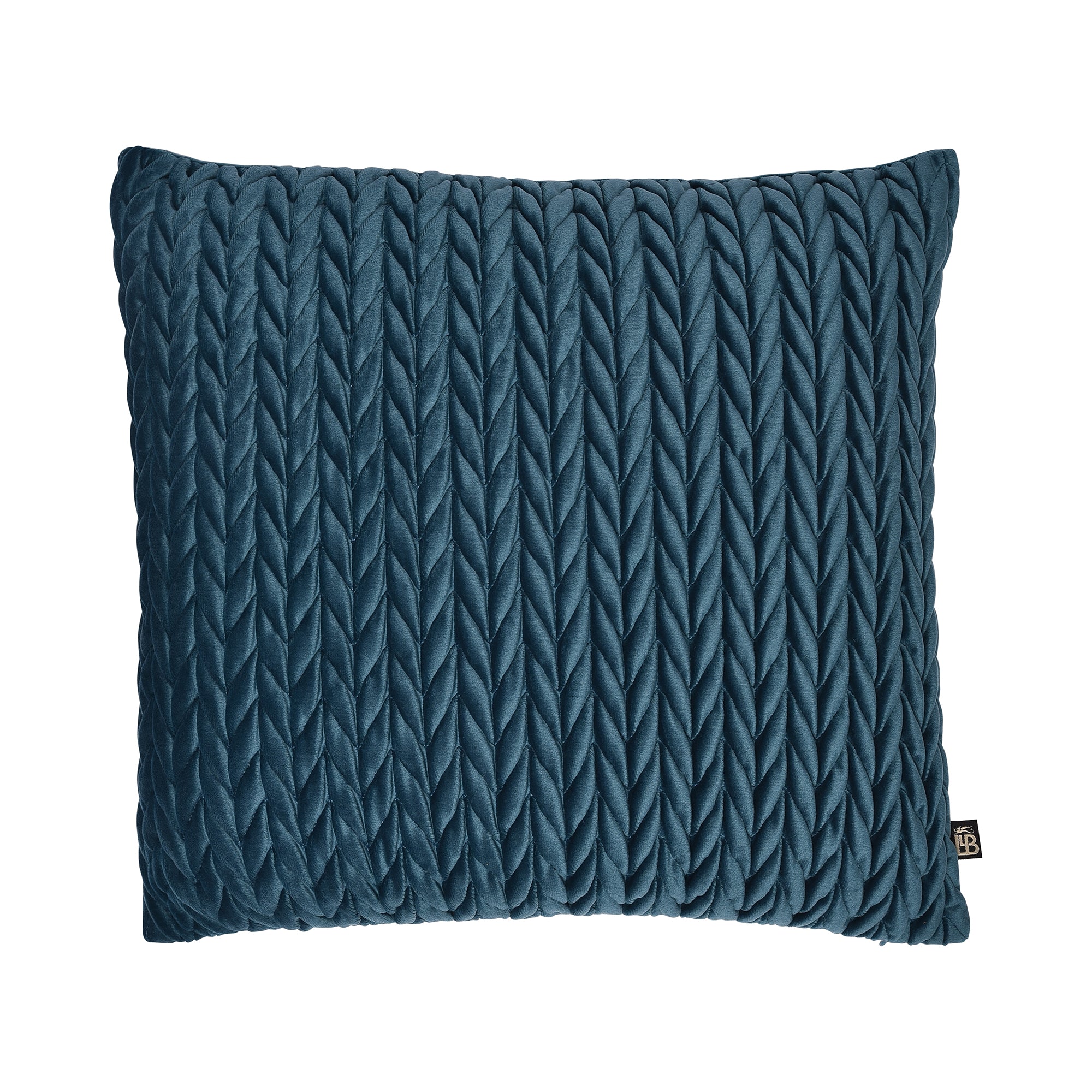 Filled Cushion Amory by Laurence Llewelyn-Bowen in Teal