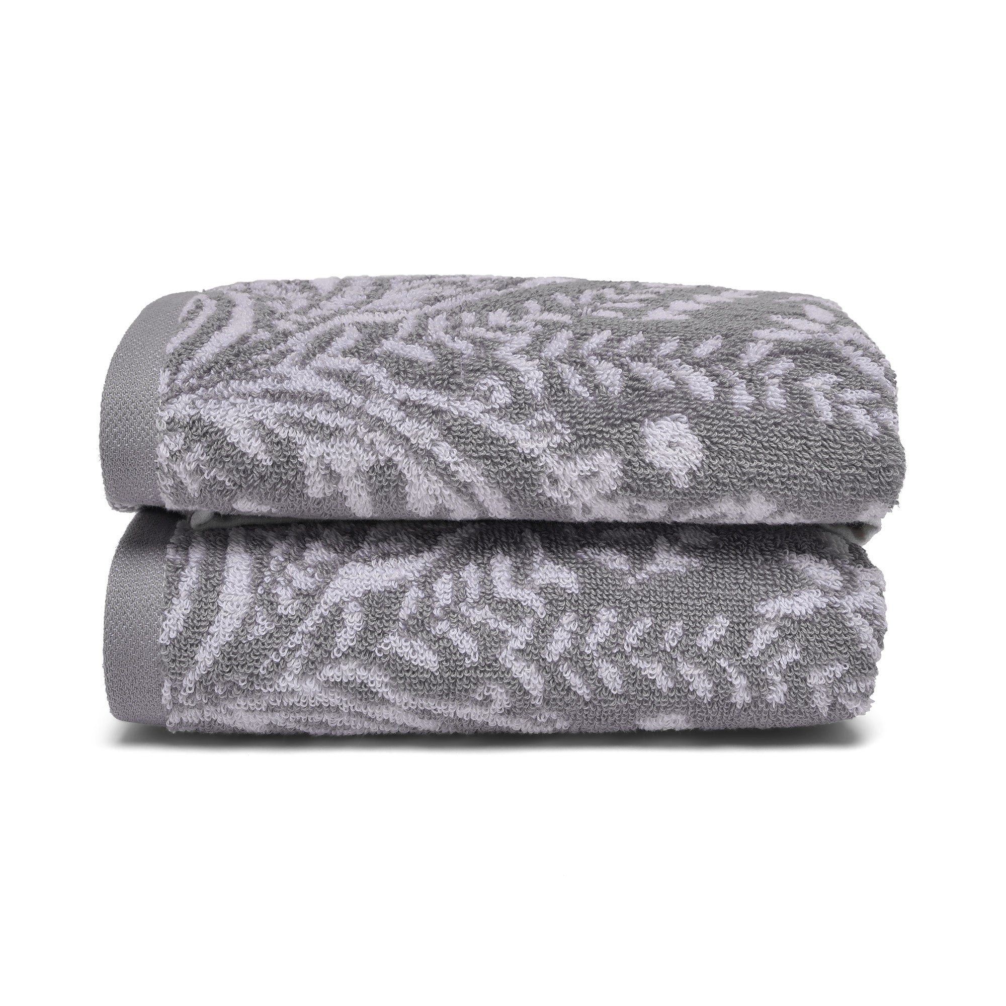Hand Towel (2 pack) Aveline by D&D Bathroom in Grey
