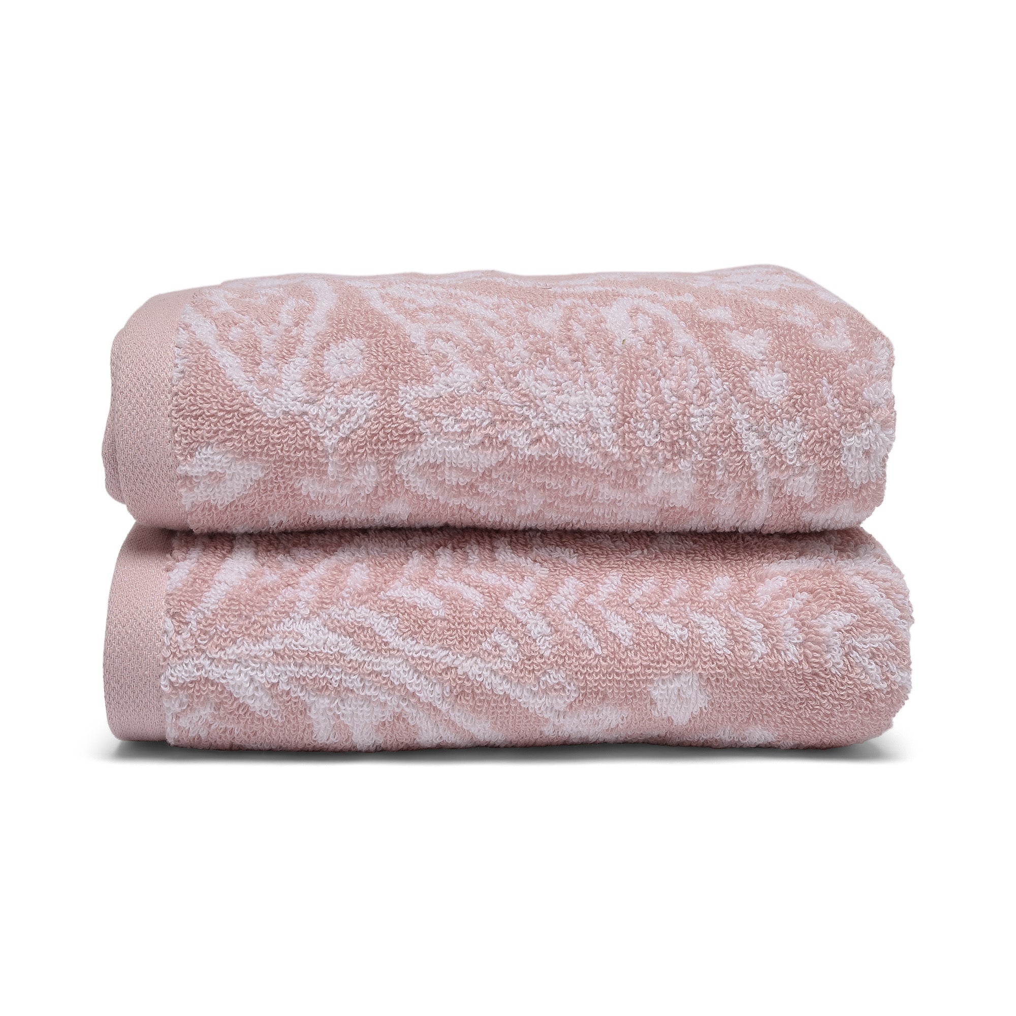 Hand Towel (2 pack) Aveline by D&D Bathroom in Soft Pink