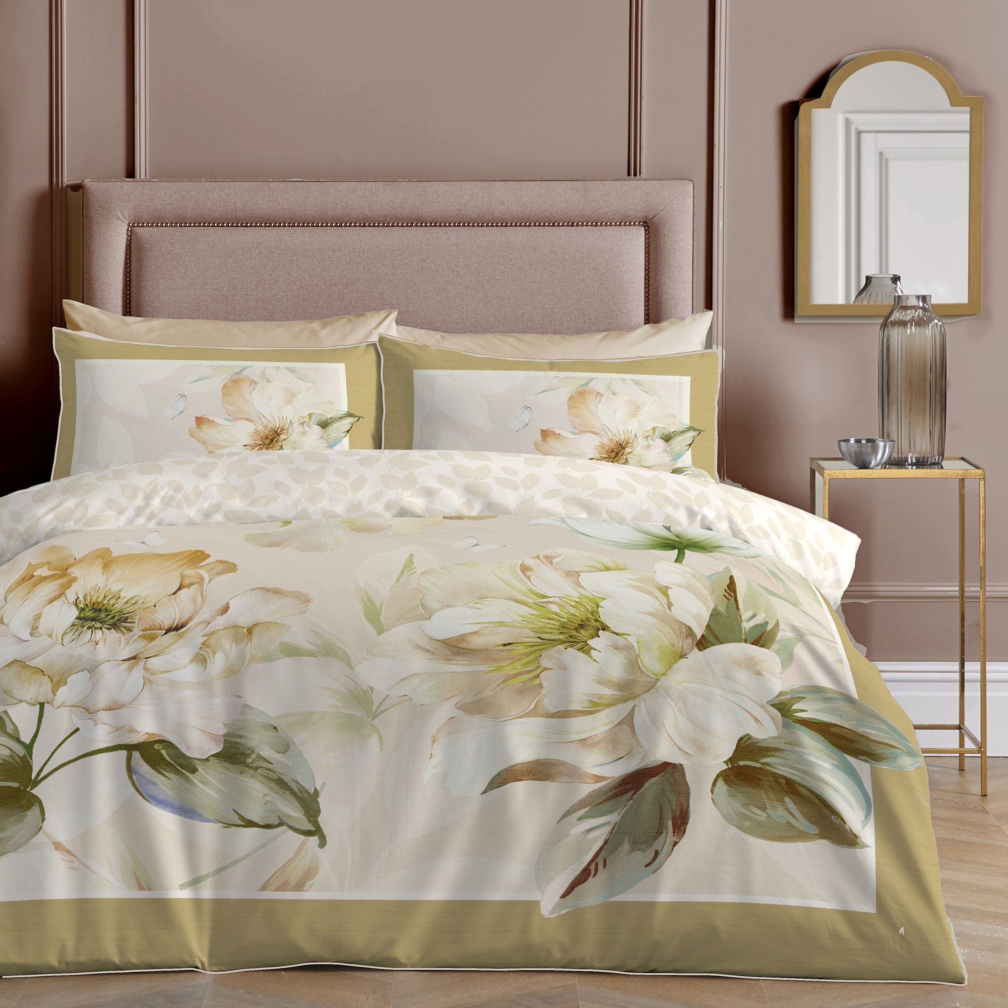 Duvet Cover Set Brielle by Appletree Promo in Gold