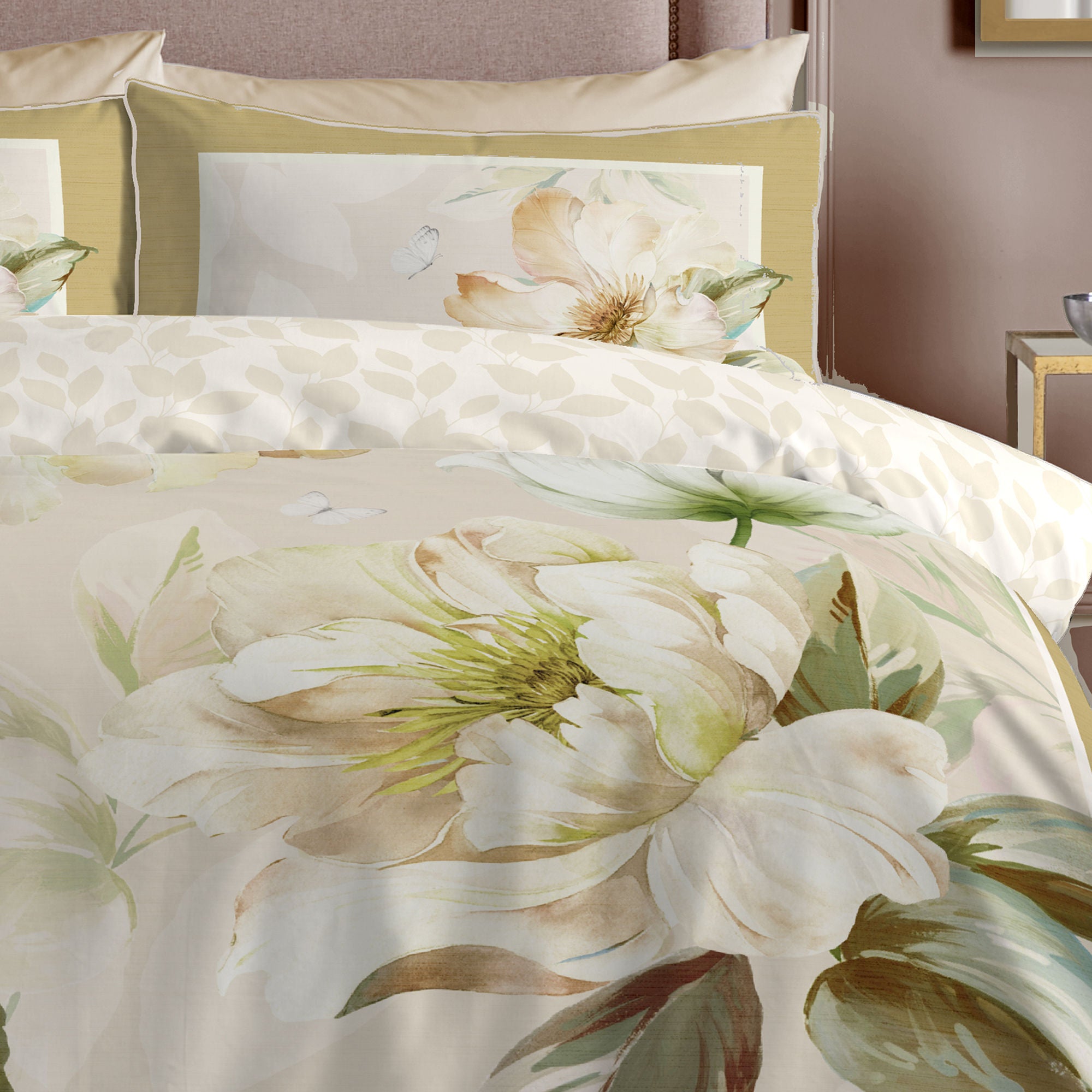 Duvet Cover Set Brielle by Appletree Promo in Gold