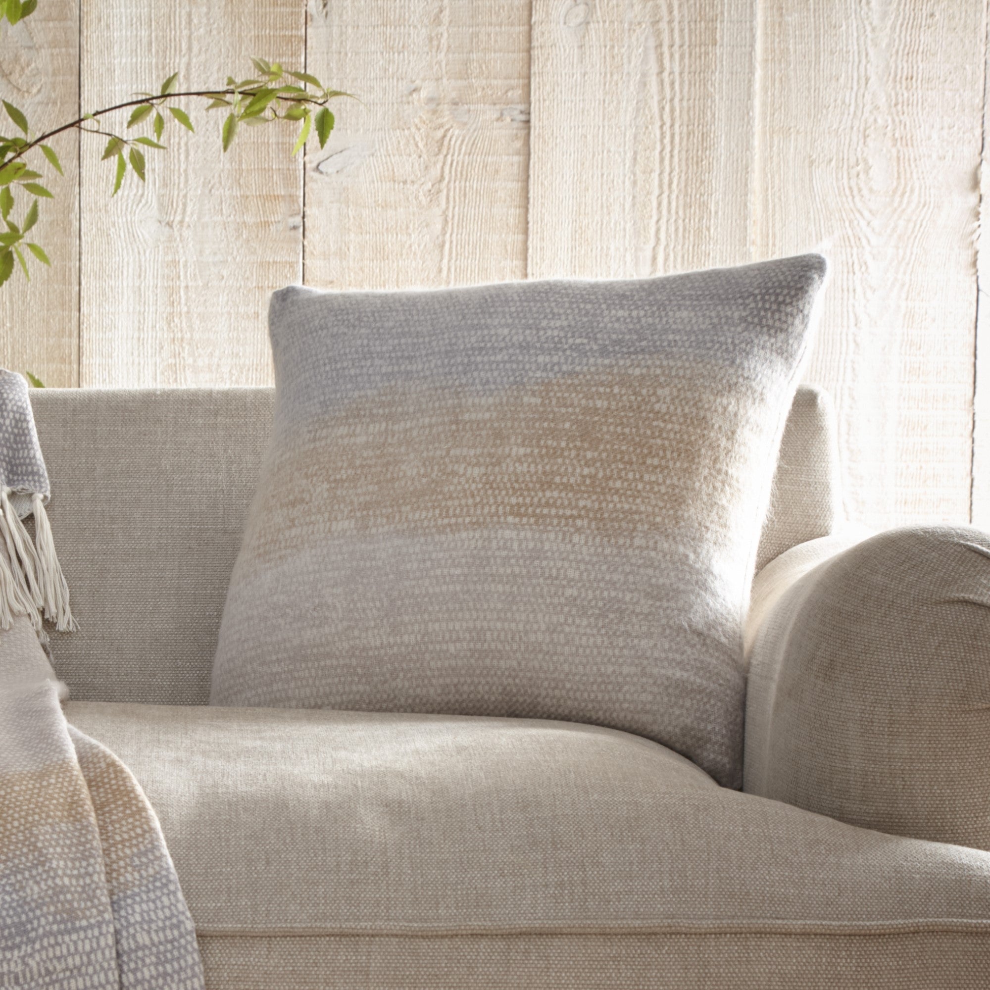 Cushion Bretton by Drift Home in Ochre