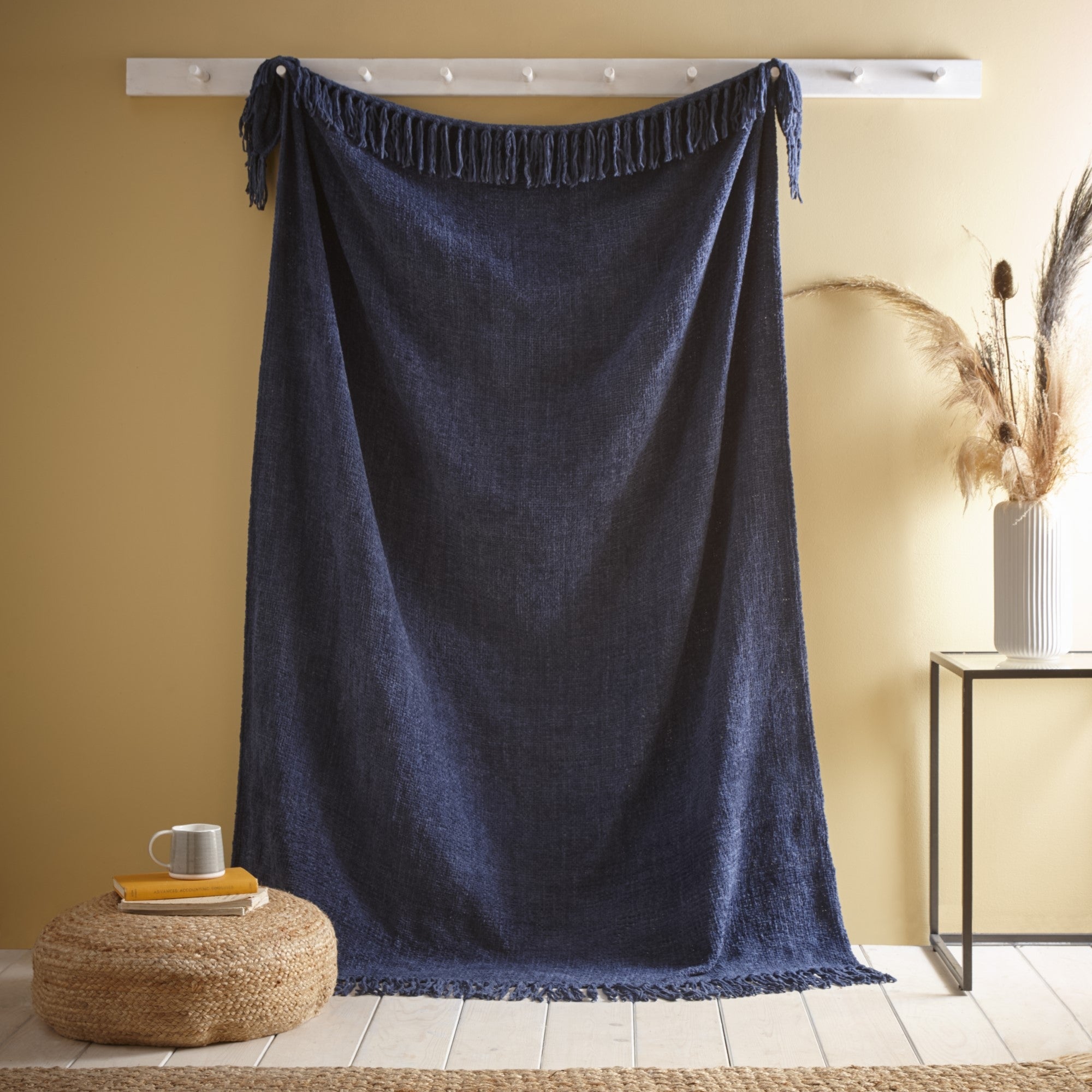 Bedspread Chenille by Appletree Loft in Navy