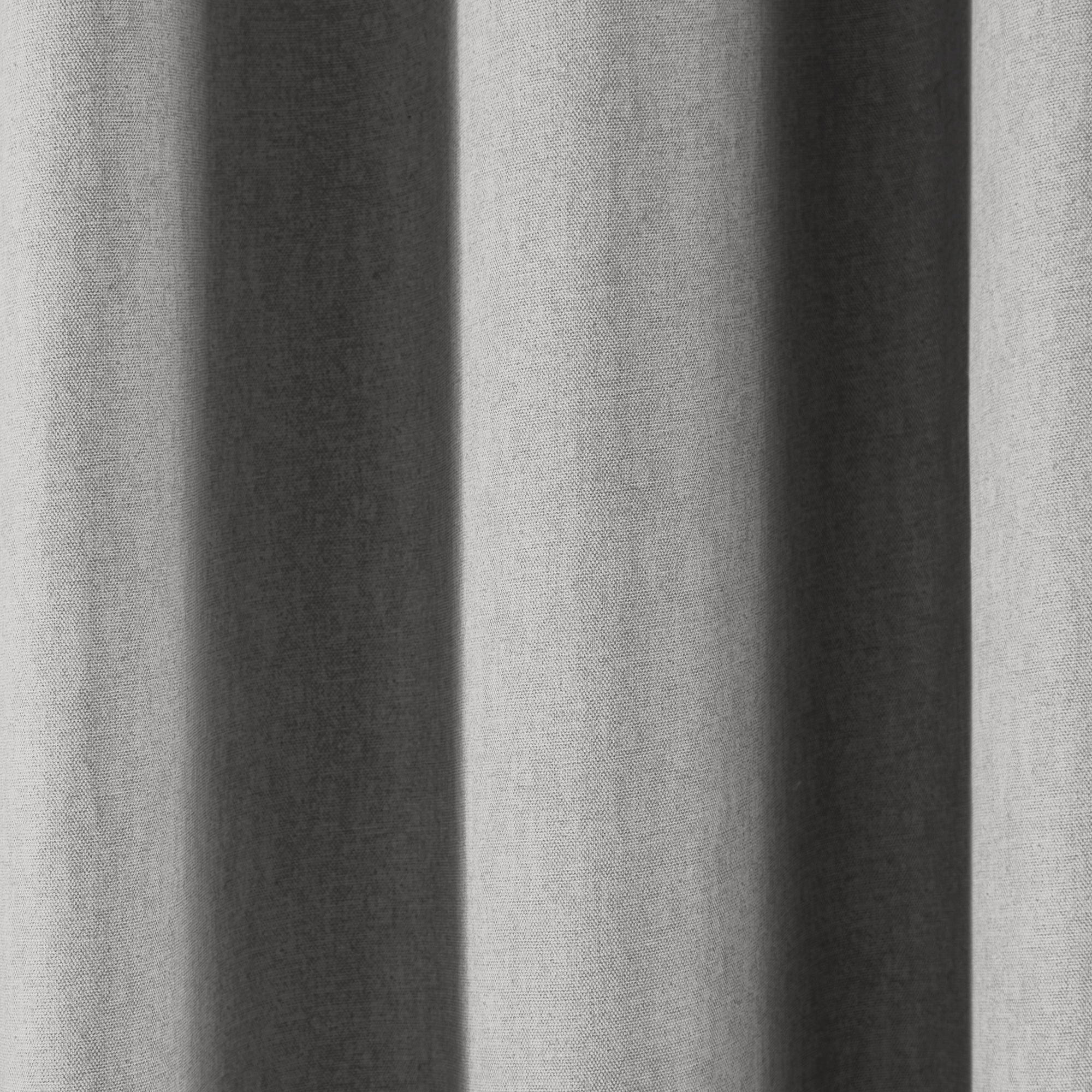 Pair of Eyelet Curtains Cannes by Fusion in Silver