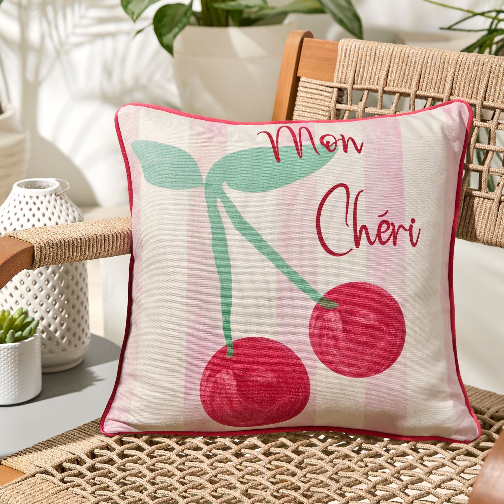 Cushion Cherry by Fusion in Pink