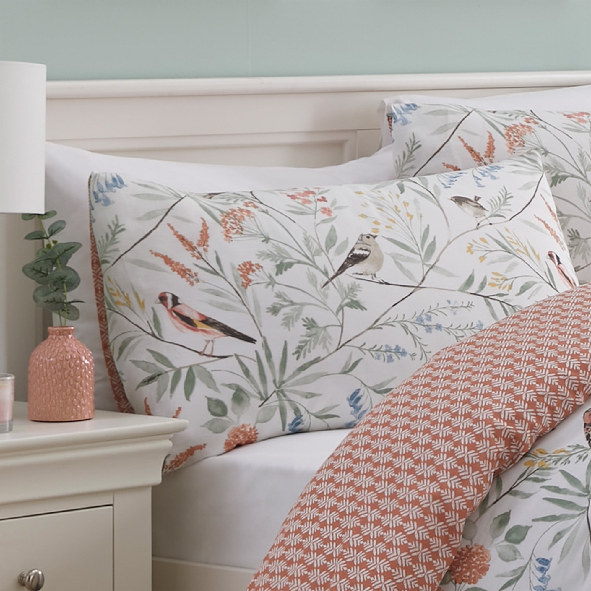 Duvet Cover Set Caraway by D&D Design in Terracotta