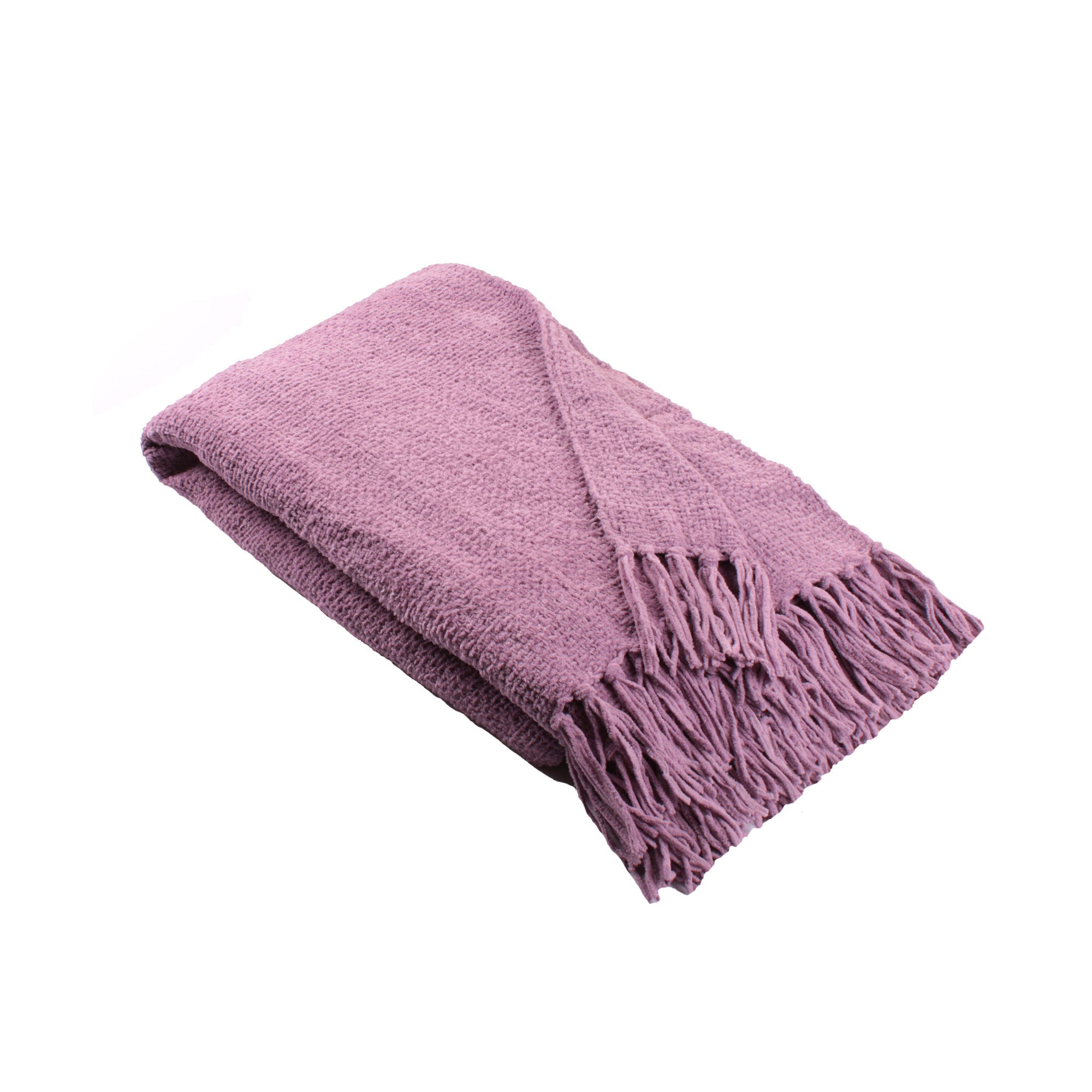 Throw Chenille by Appletree Loft in Heather