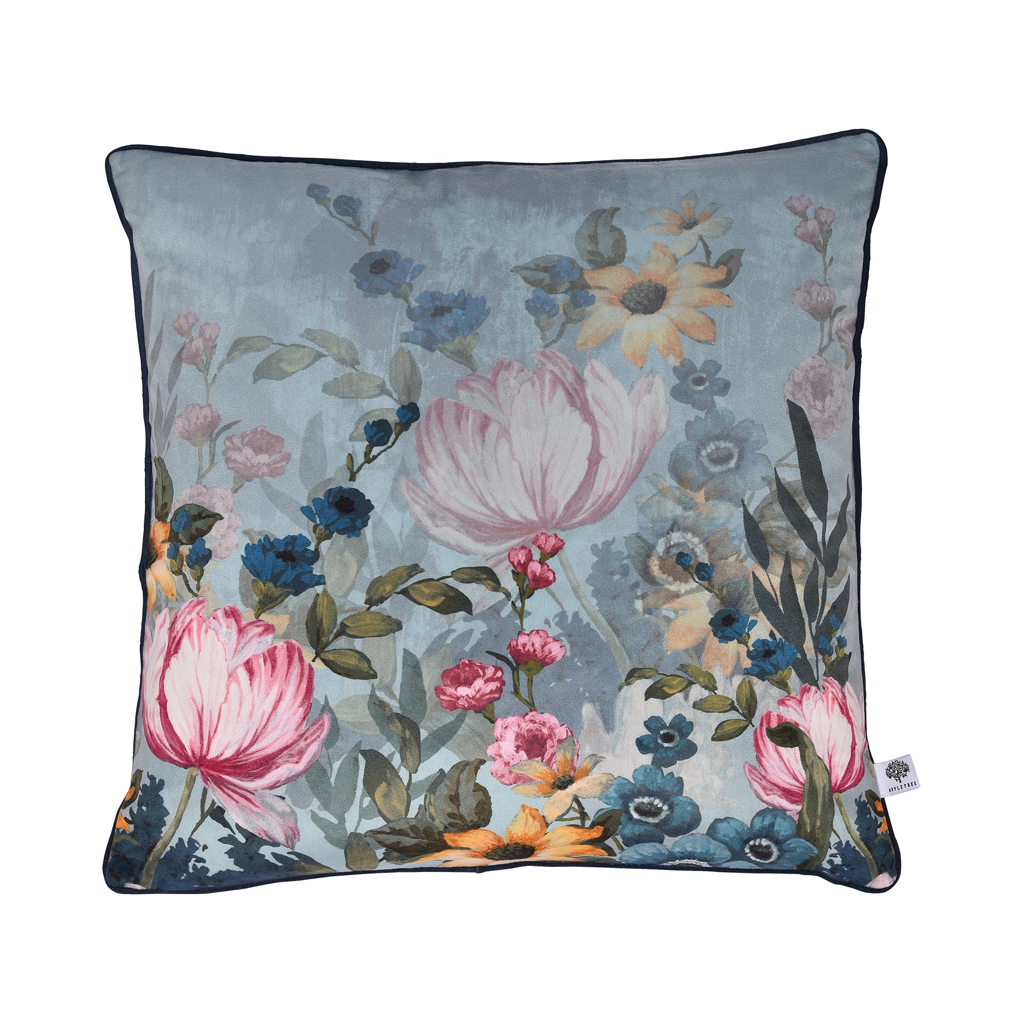Filled Cushion Dawbury by Appletree Heritage in Teal