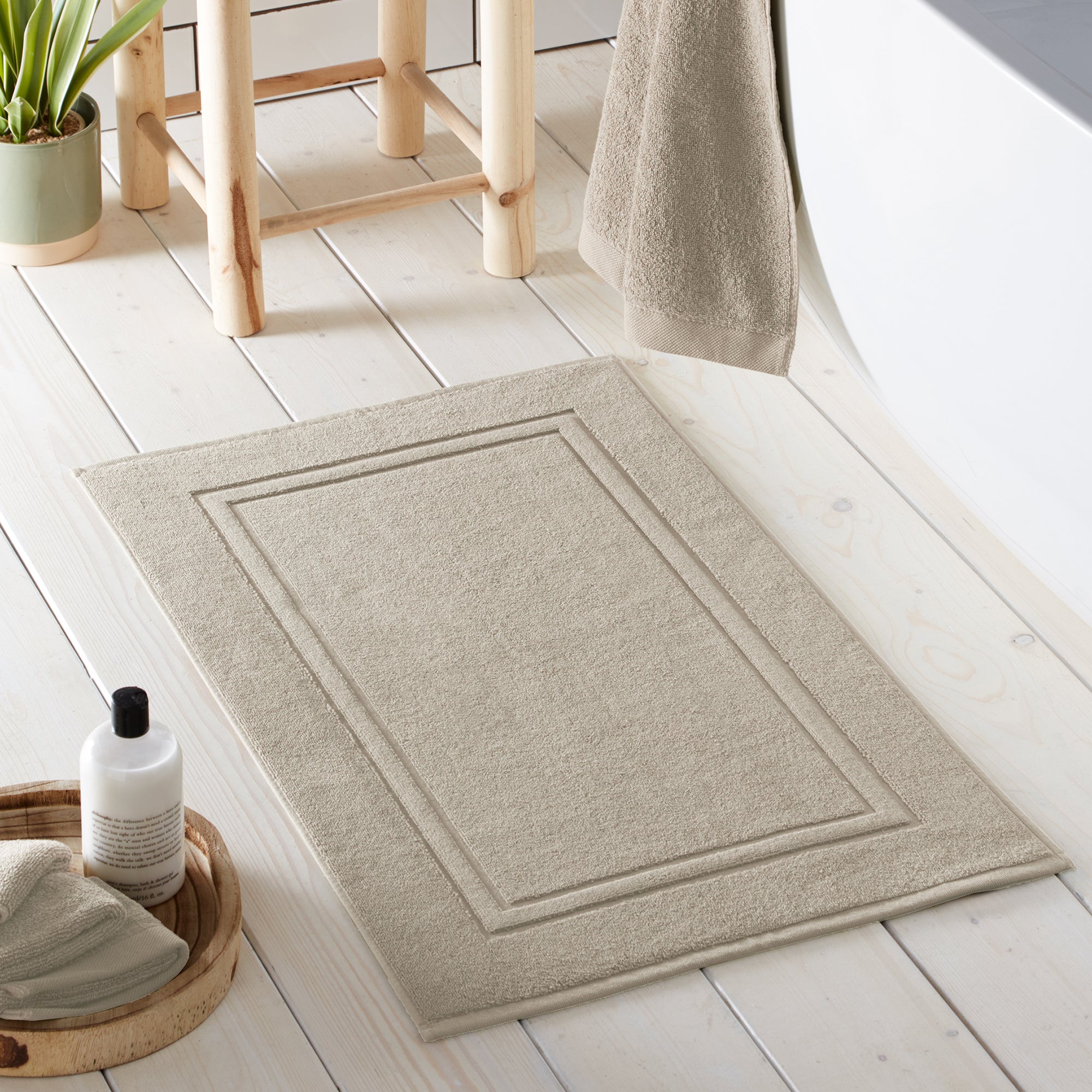 Bath Mat Abode Eco by Drift Home in Natural