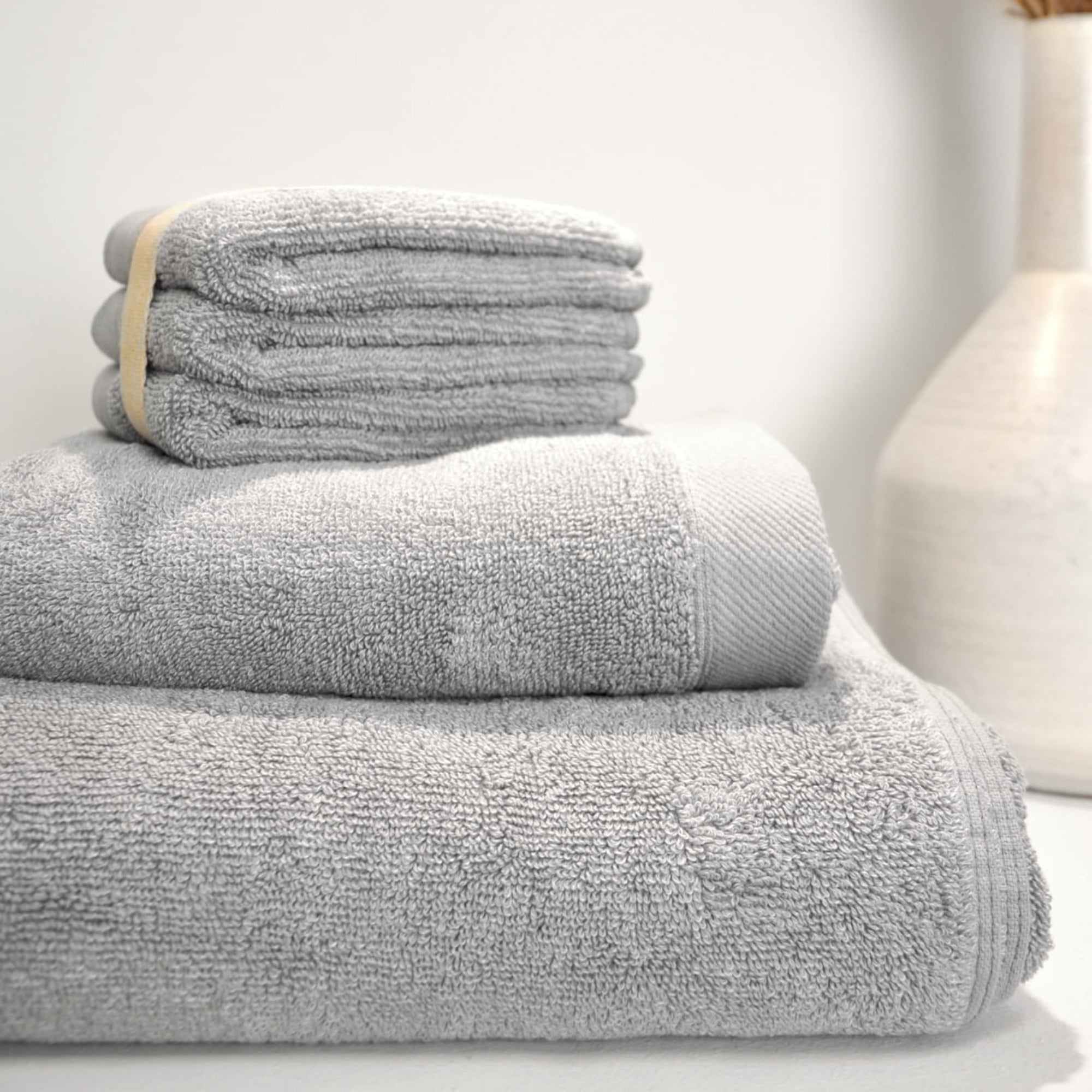 Hand Towel (2 pack) Abode Eco by Drift Home in Grey