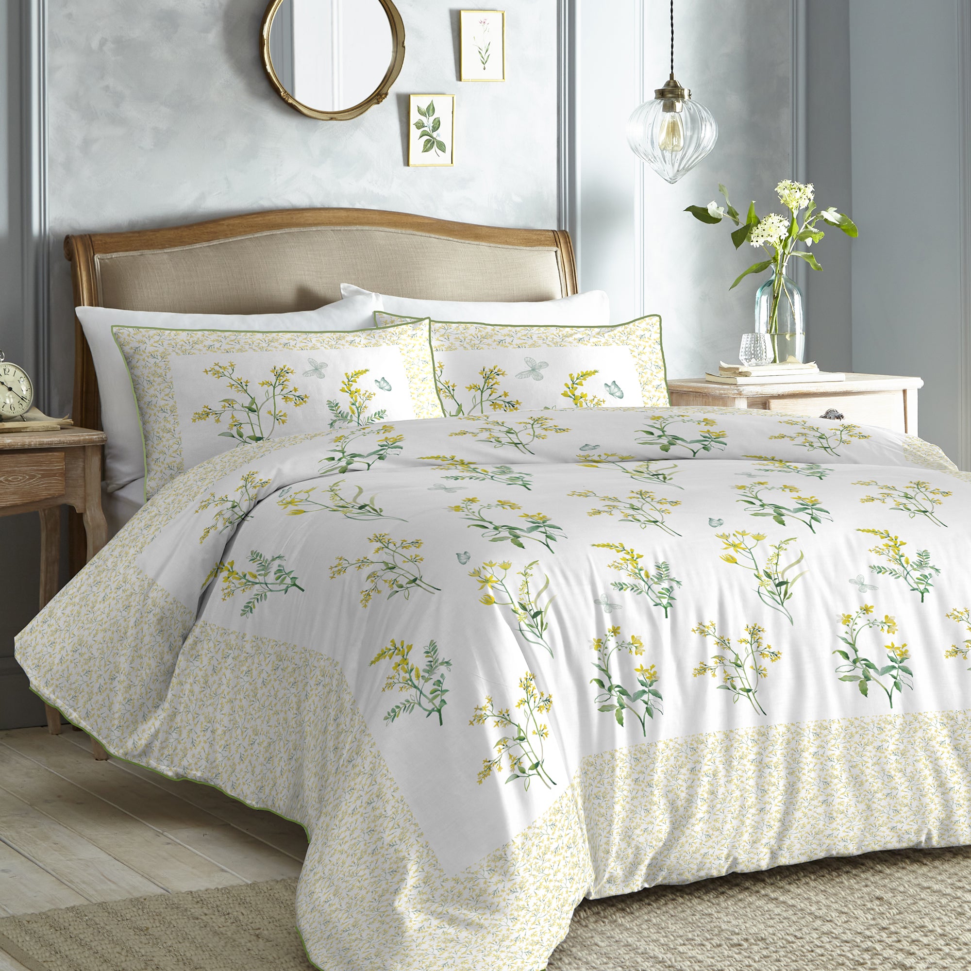 Duvet Cover Set Elise by Appletree Promo in Yellow