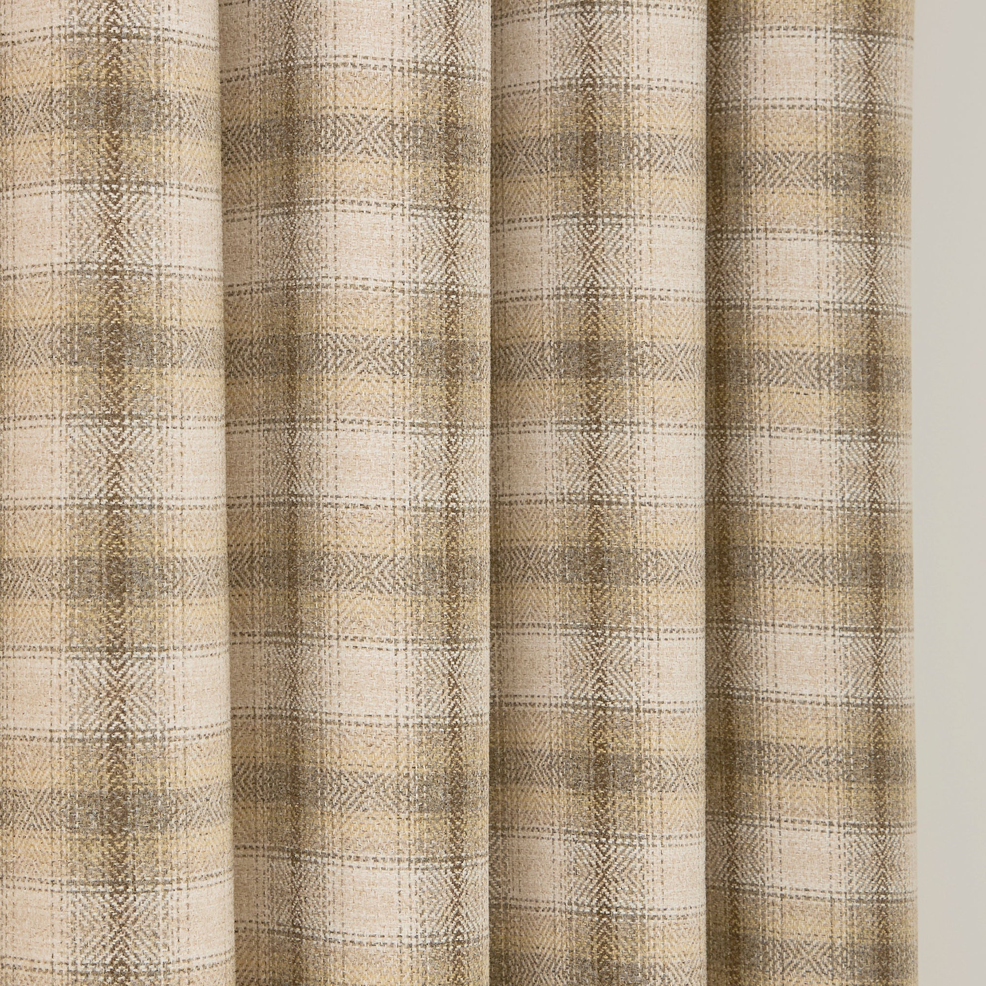 Pair of Eyelet Curtains Everett by Curtina in Natural