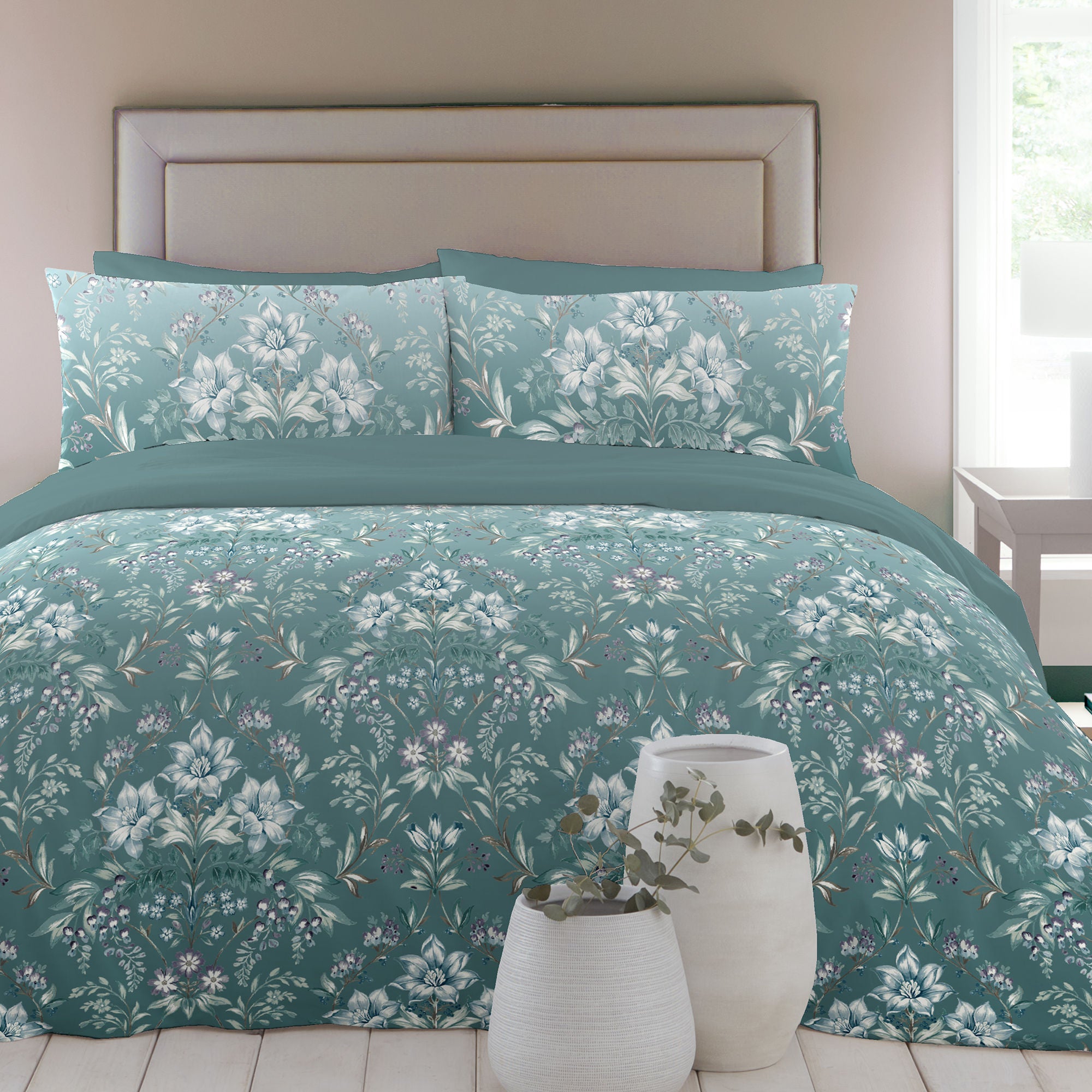 Duvet Cover Set Elwood by Appletree Promo in Teal