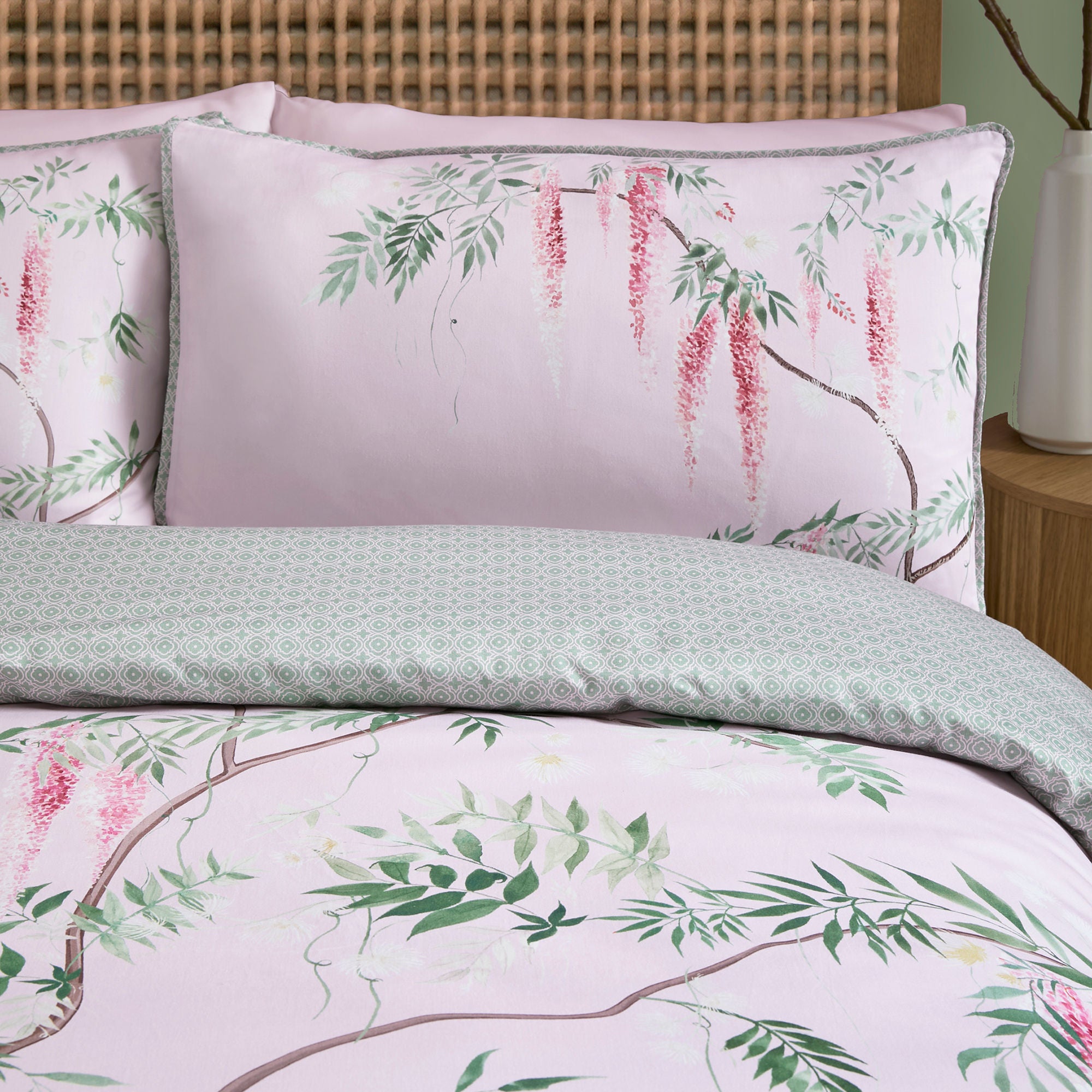 Duvet Cover Set Enya by Soiree in Pink