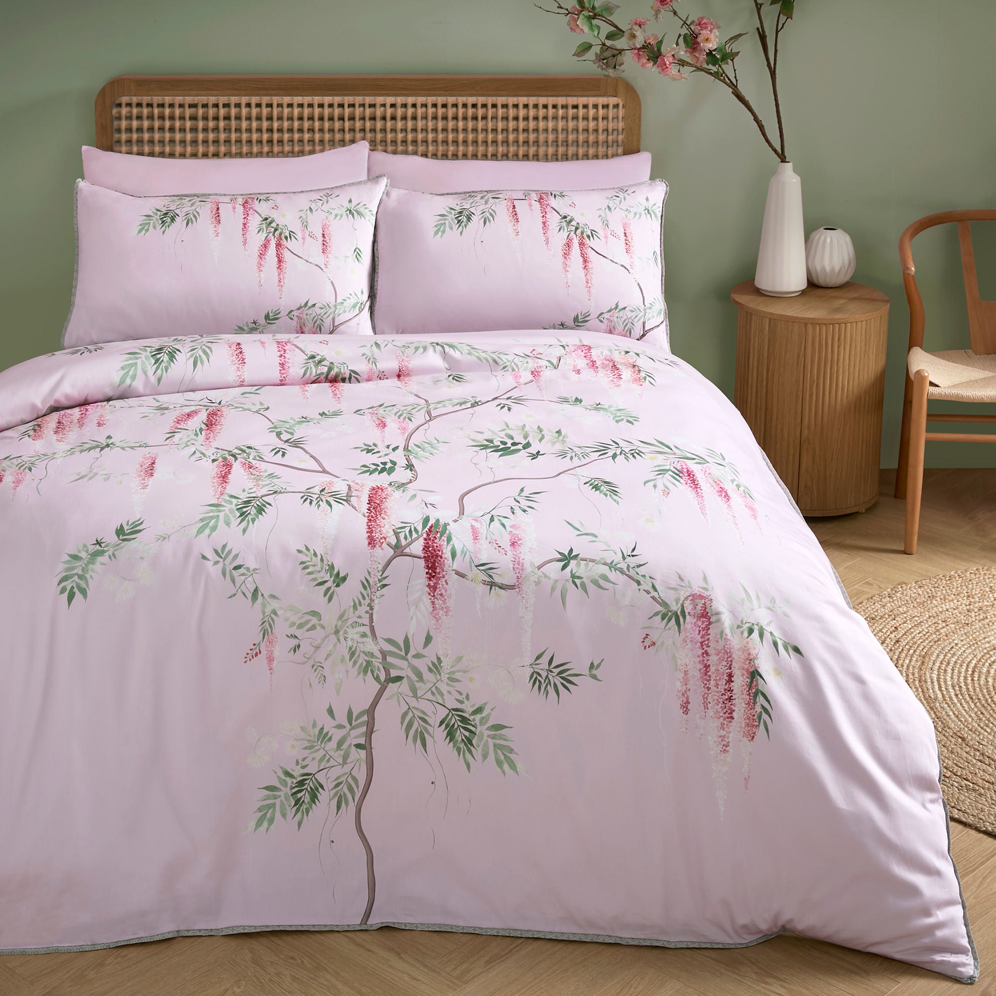 Duvet Cover Set Enya by Soiree in Pink