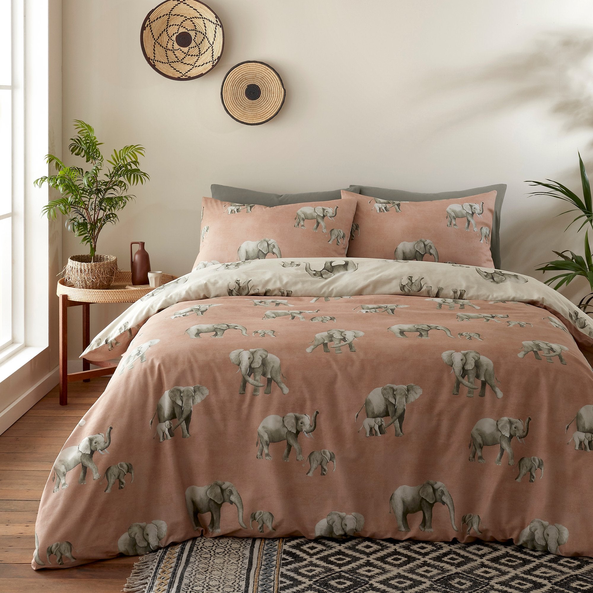 Duvet Cover Set Ella the Elephant by Fusion in Natural
