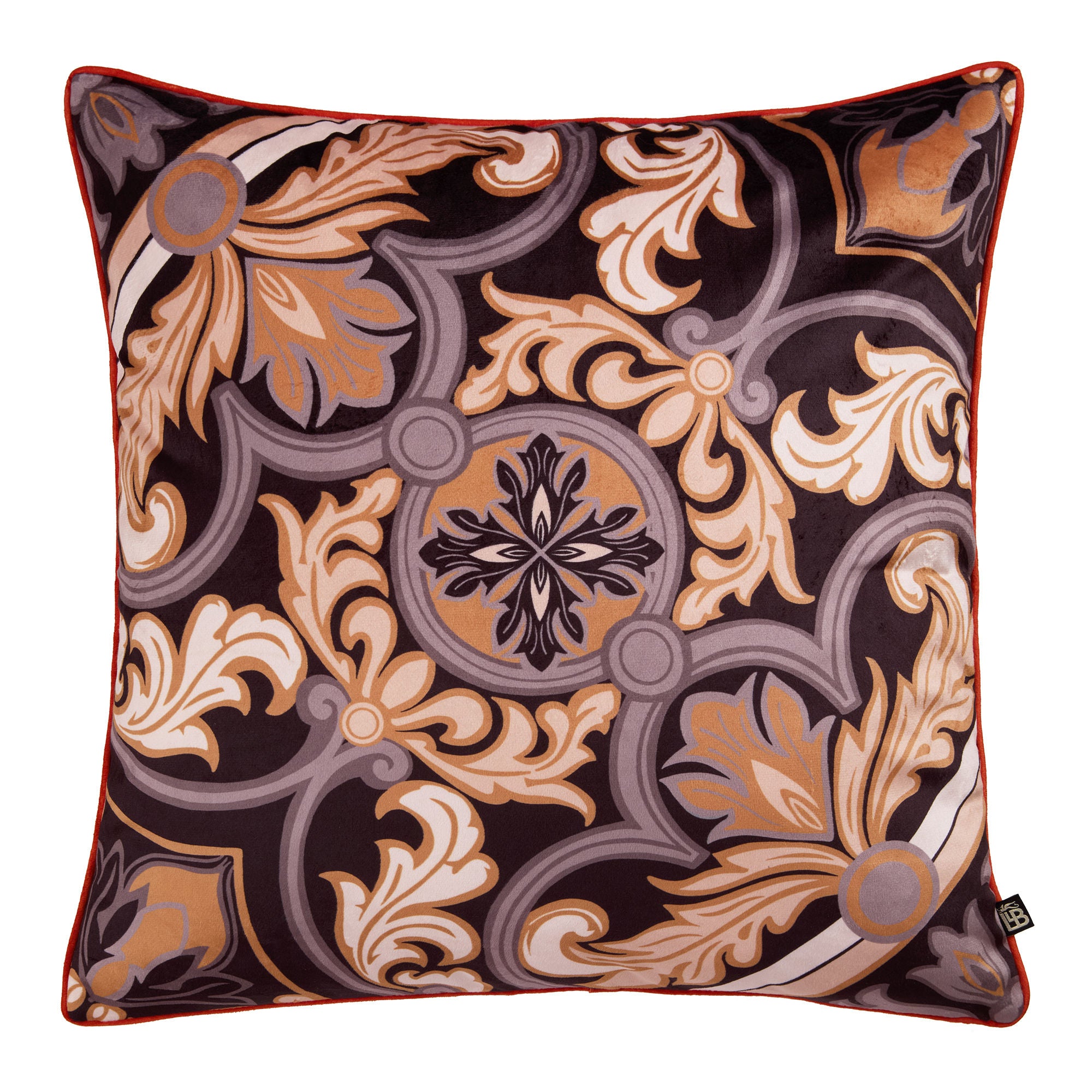 Cushion Festivo by Laurence Llewelyn-Bowen in Black