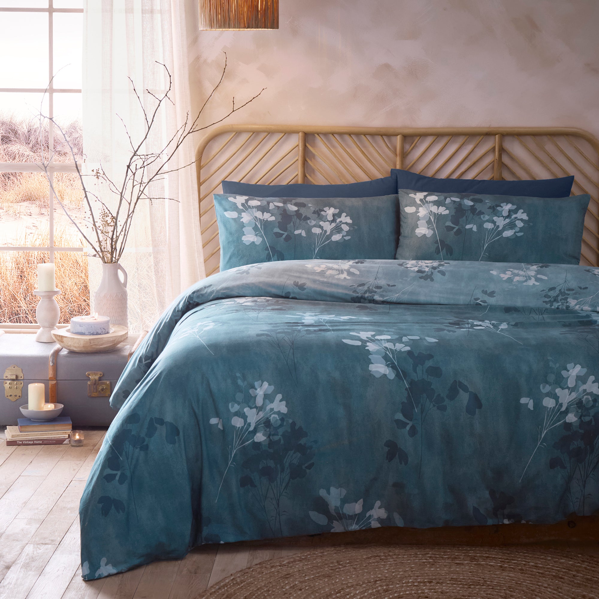 Duvet Cover Set Flynn by Drift Home in Teal