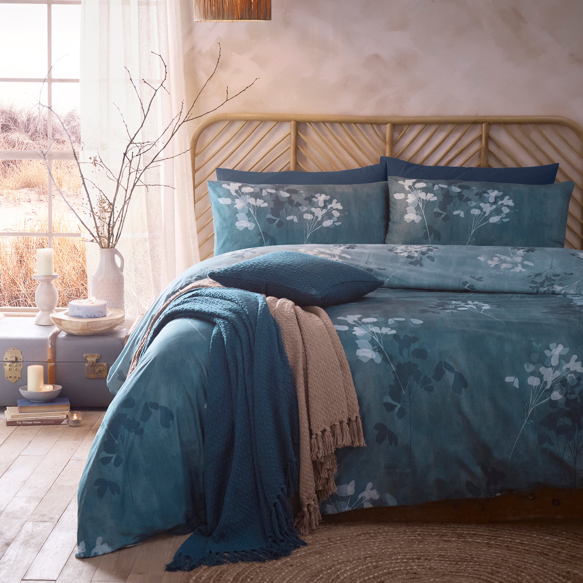 Duvet Cover Set Flynn by Drift Home in Teal