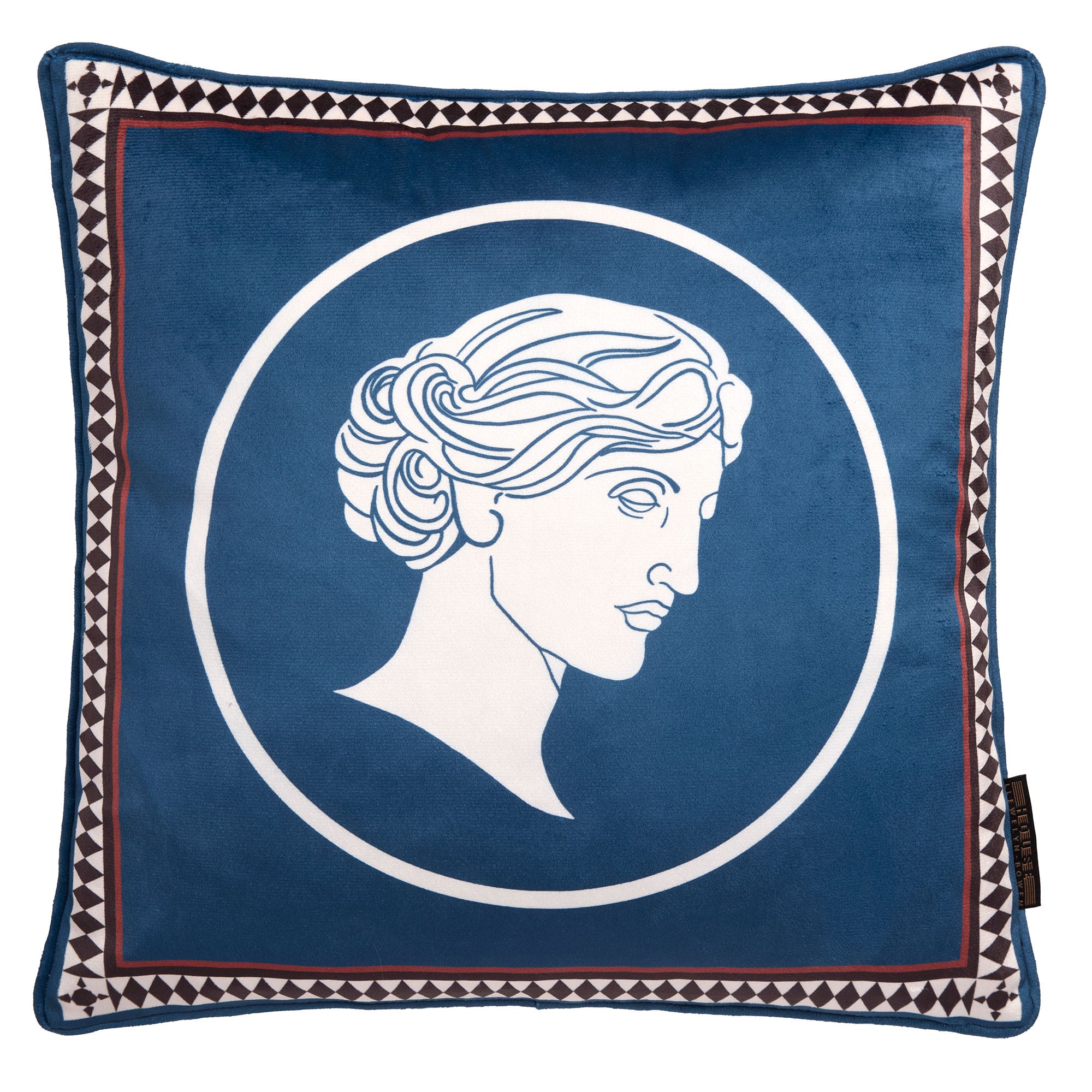 Cushion Goddess by Laurence Llewelyn-Bowen in Teal