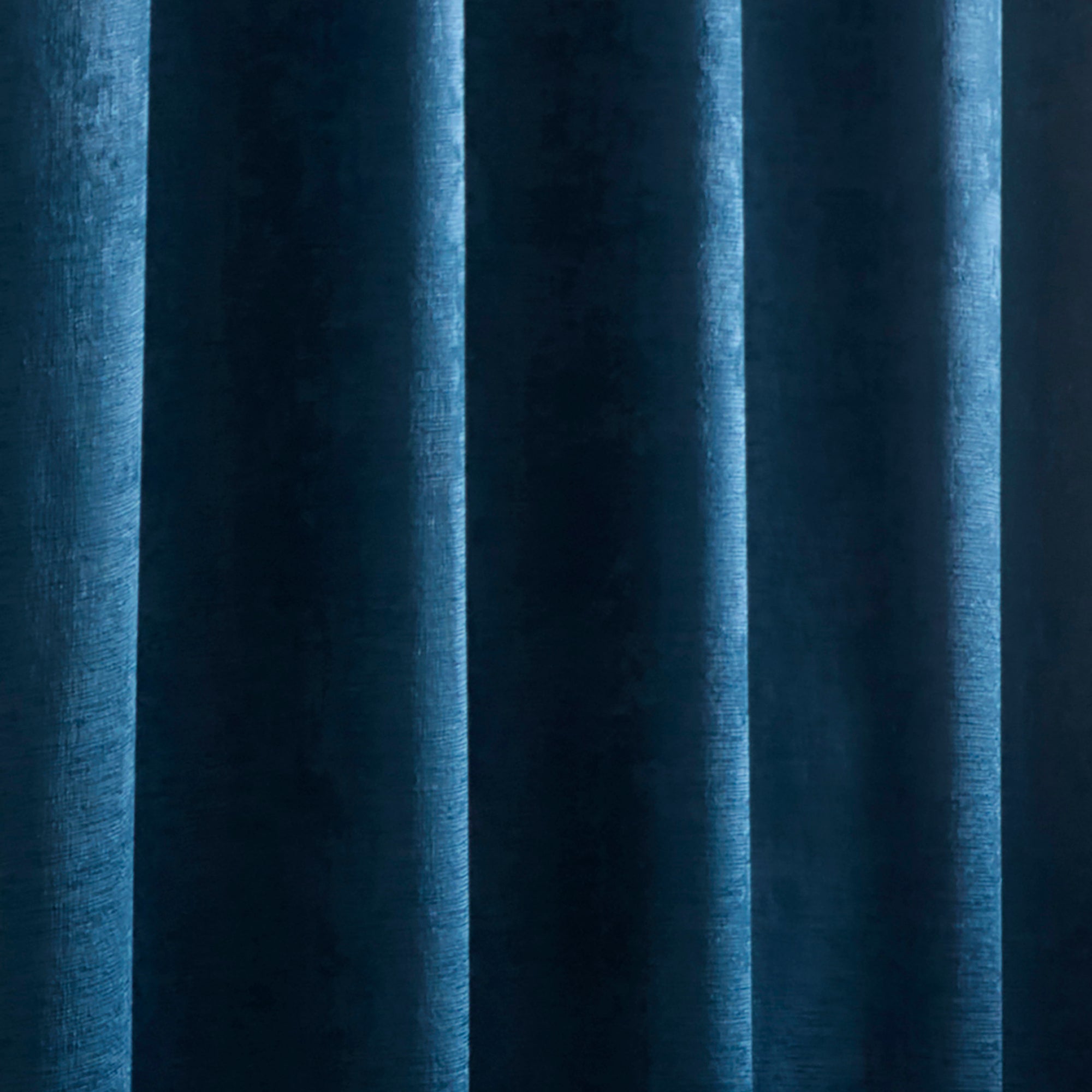 Pair of Pencil Pleat Curtains Galaxy by Fusion in Teal