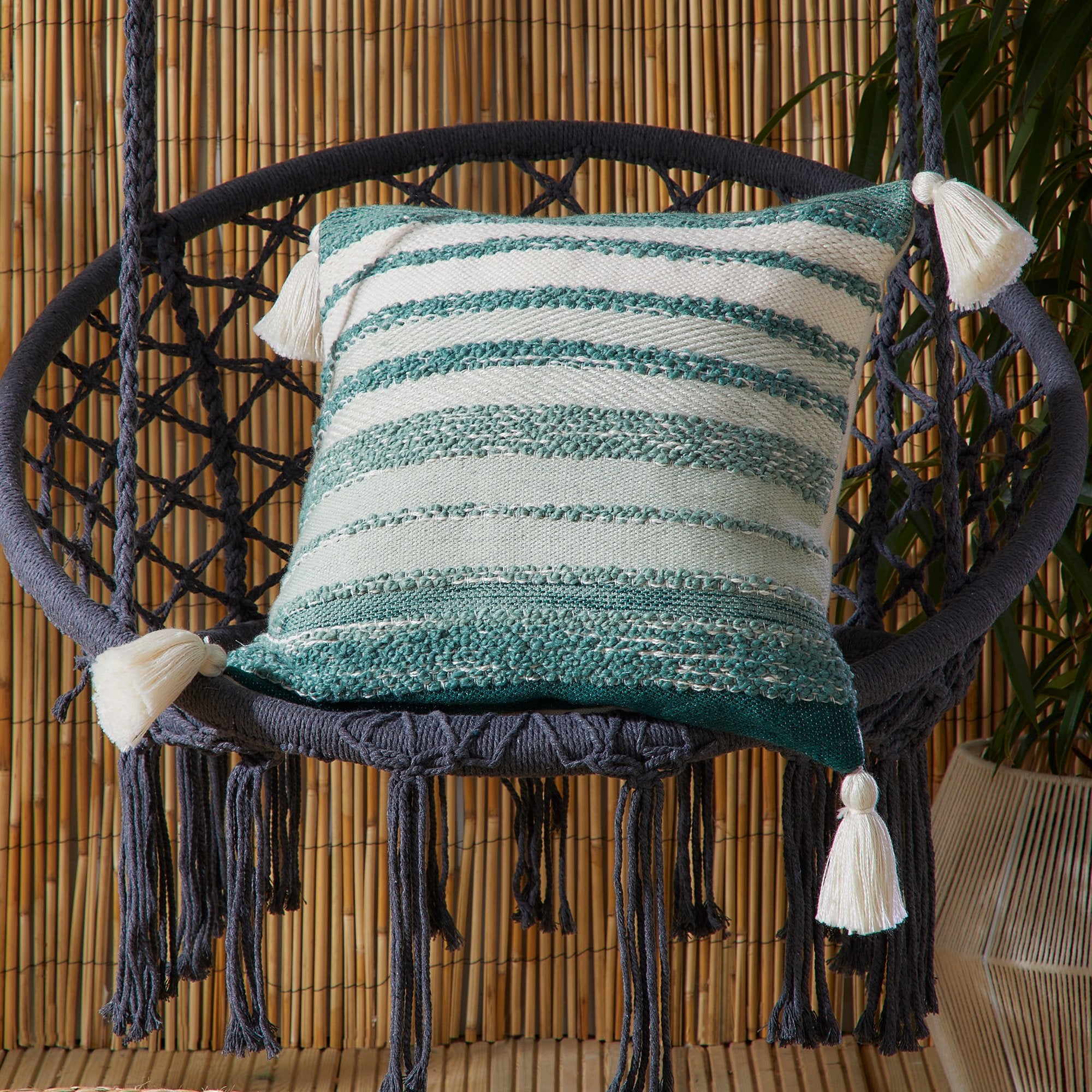 Cushion Grayson Outdoor by Drift Home in Green