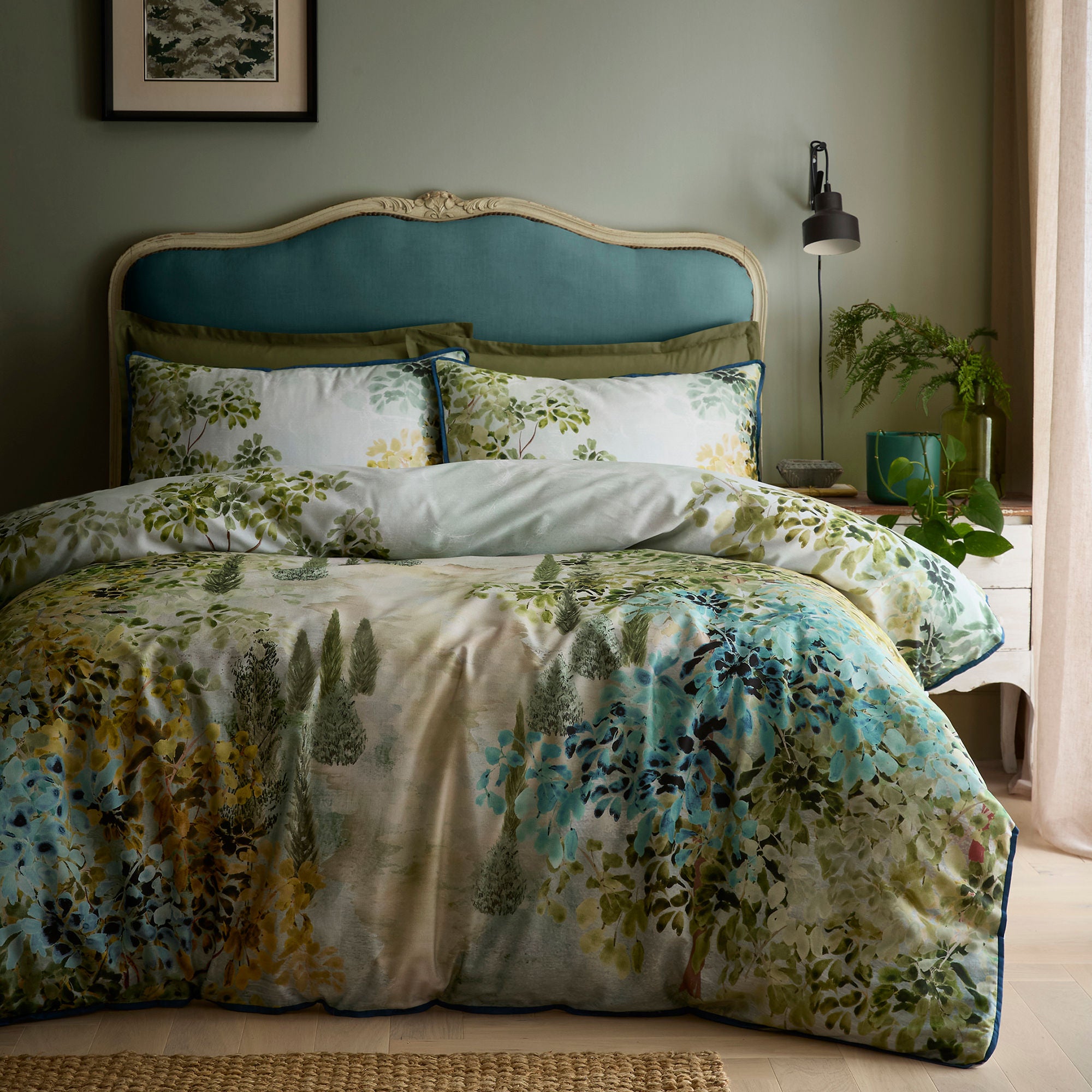 Duvet Cover Set Hidden Garden by Soiree in Green
