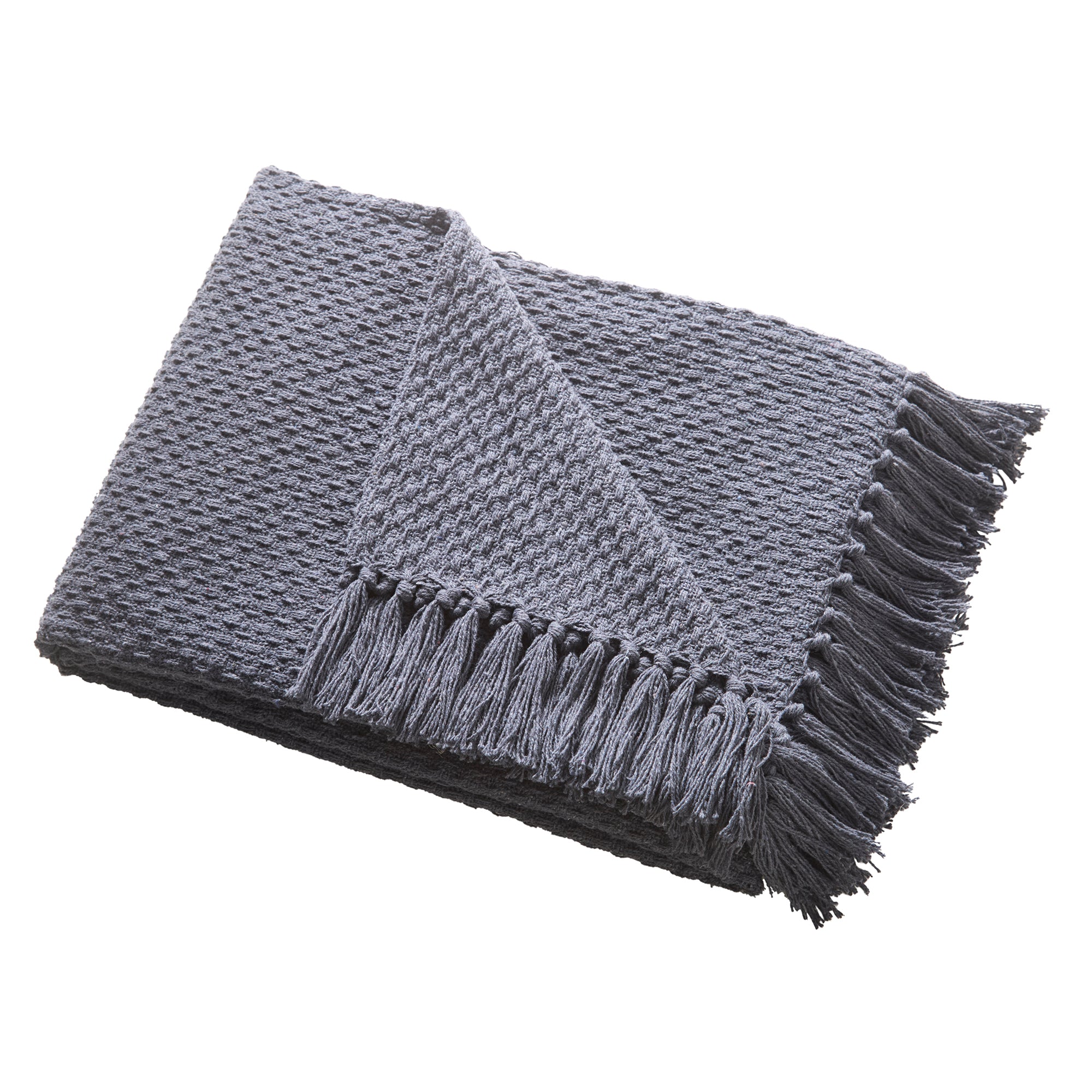 Throw Hayden by Drift Home in Charcoal