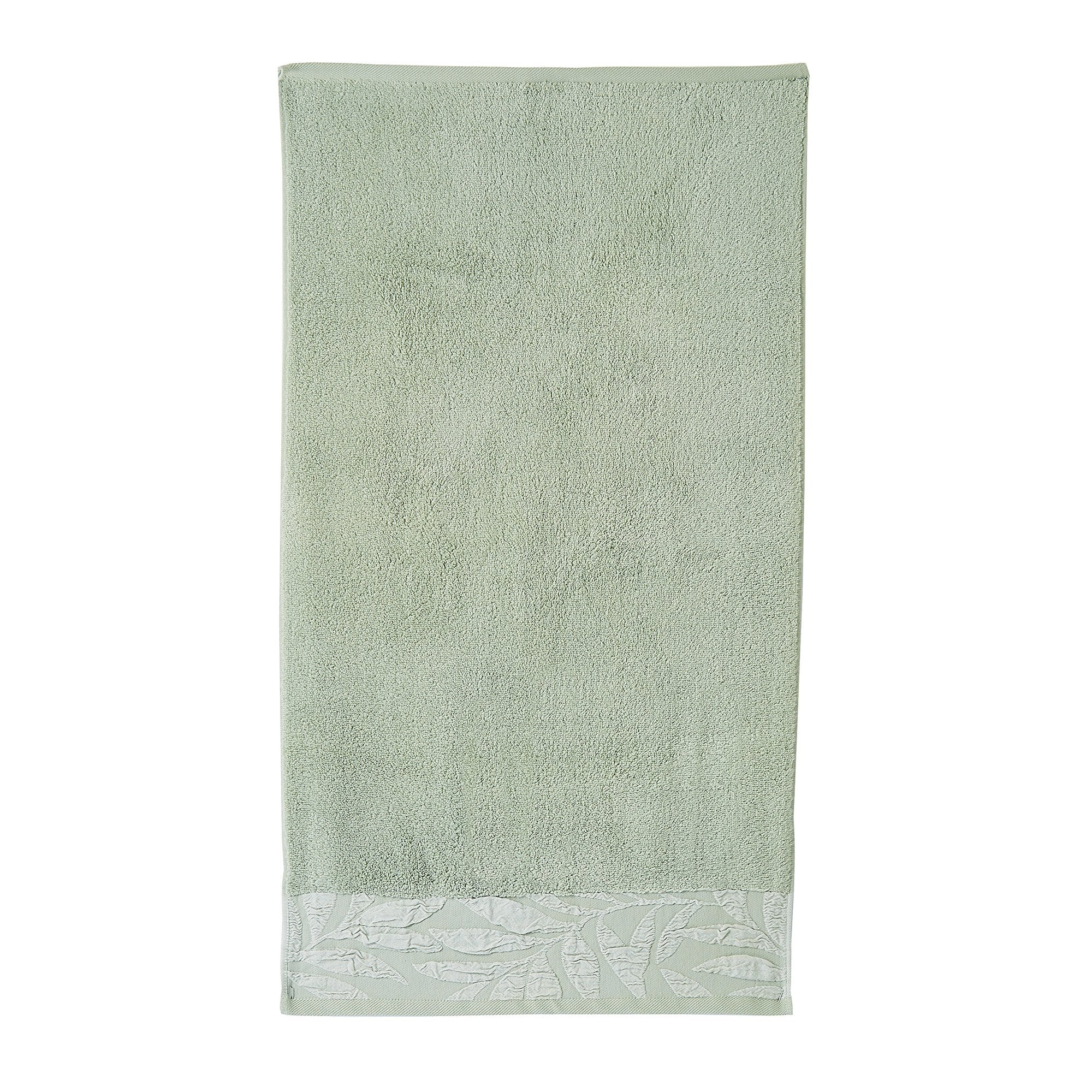 Towels Lacie by Dreams & Drapes Bathroom in Steel/Sage