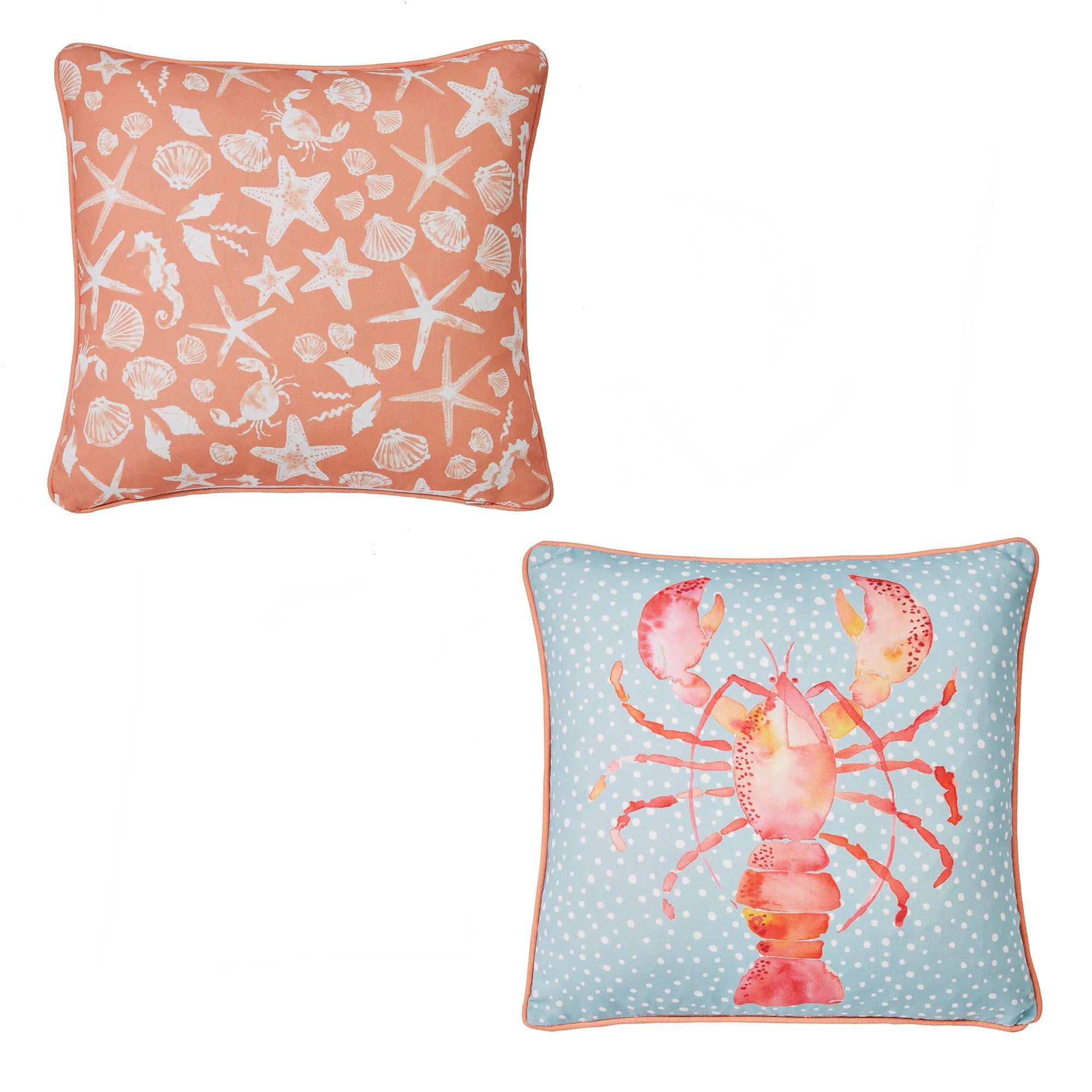 Cushion Lobster Outdoor by Fusion in Orange
