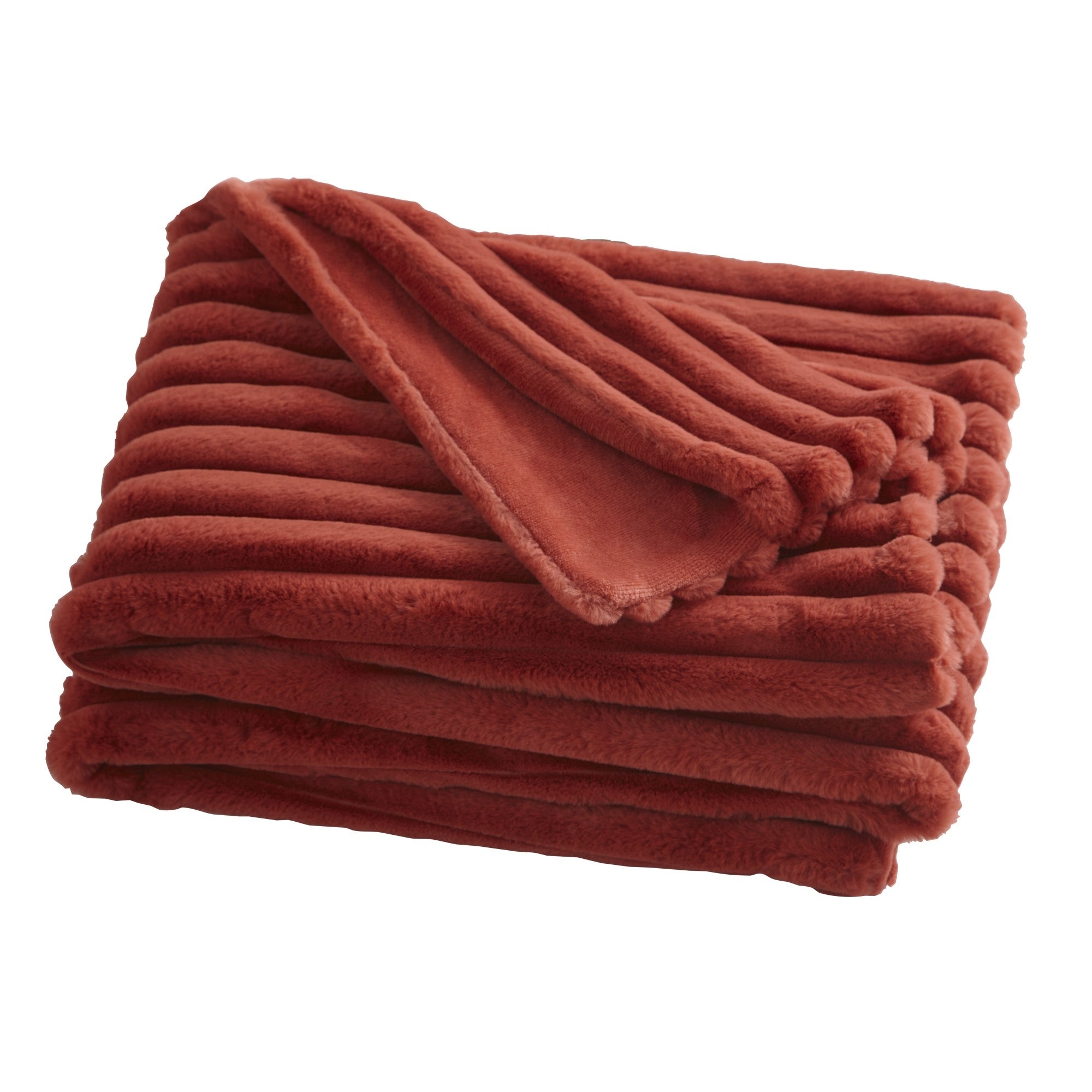 Bedspread Morritz by Appletree Hygge in Terracotta