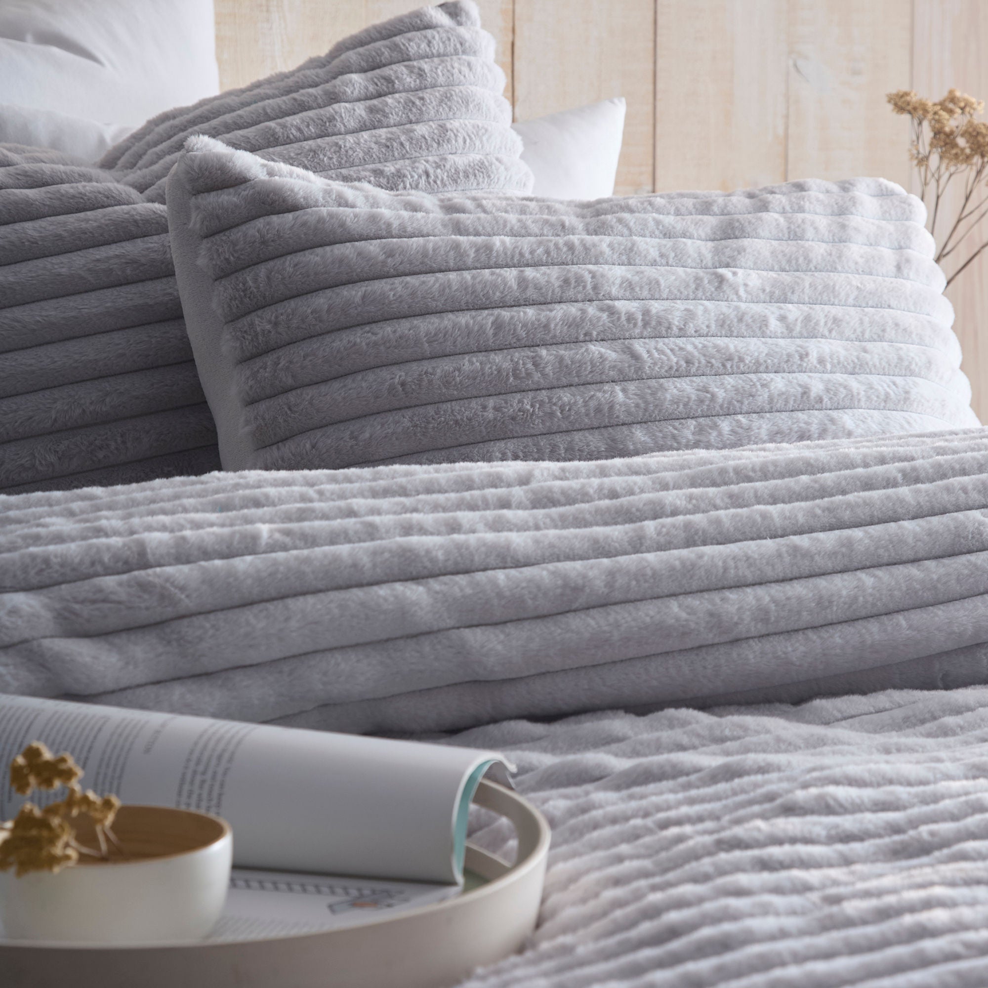 Duvet Cover Set Morritz by Appletree Hygge in Grey