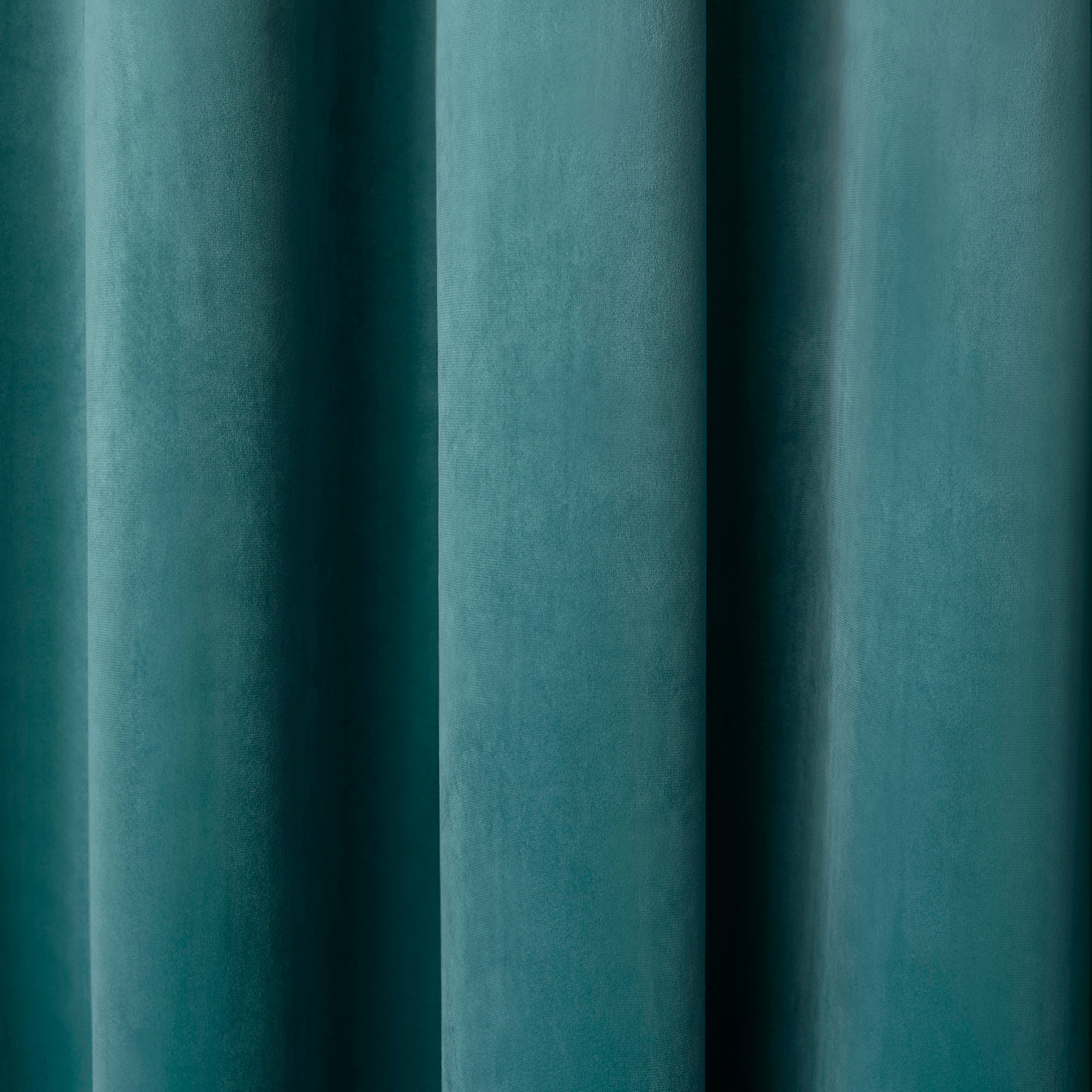 Pair of Eyelet Curtains Montrose by Laurence Llewelyn-Bowen in Teal