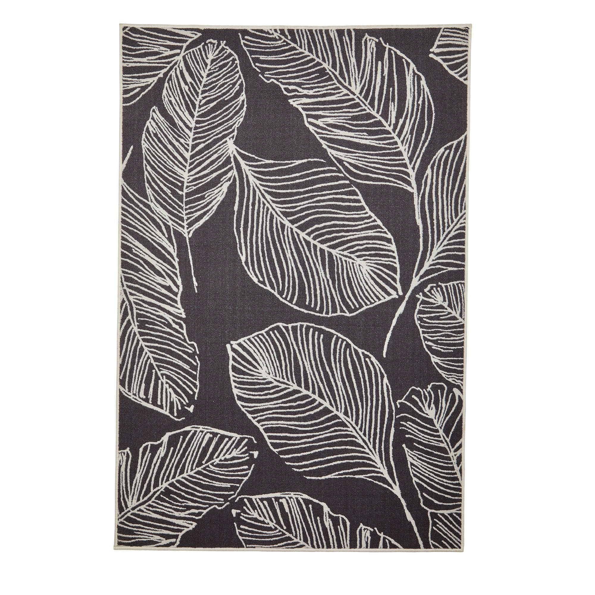 Washable Rug Matteo by Fusion in Charcoal