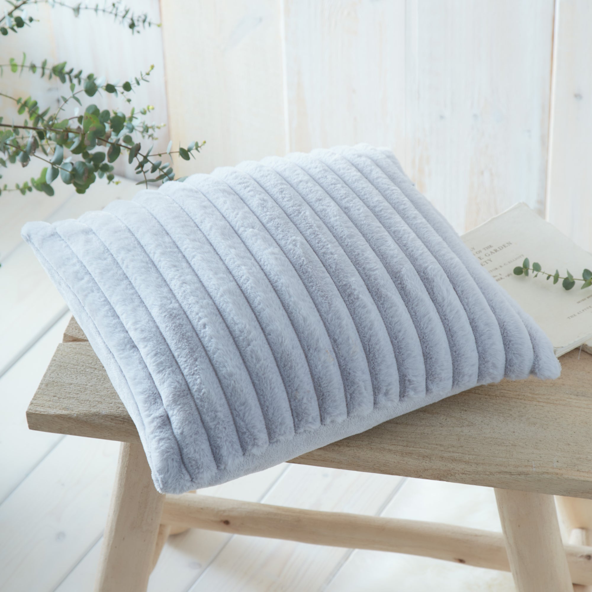 Filled Cushion Morritz by Appletree Hygge in Grey