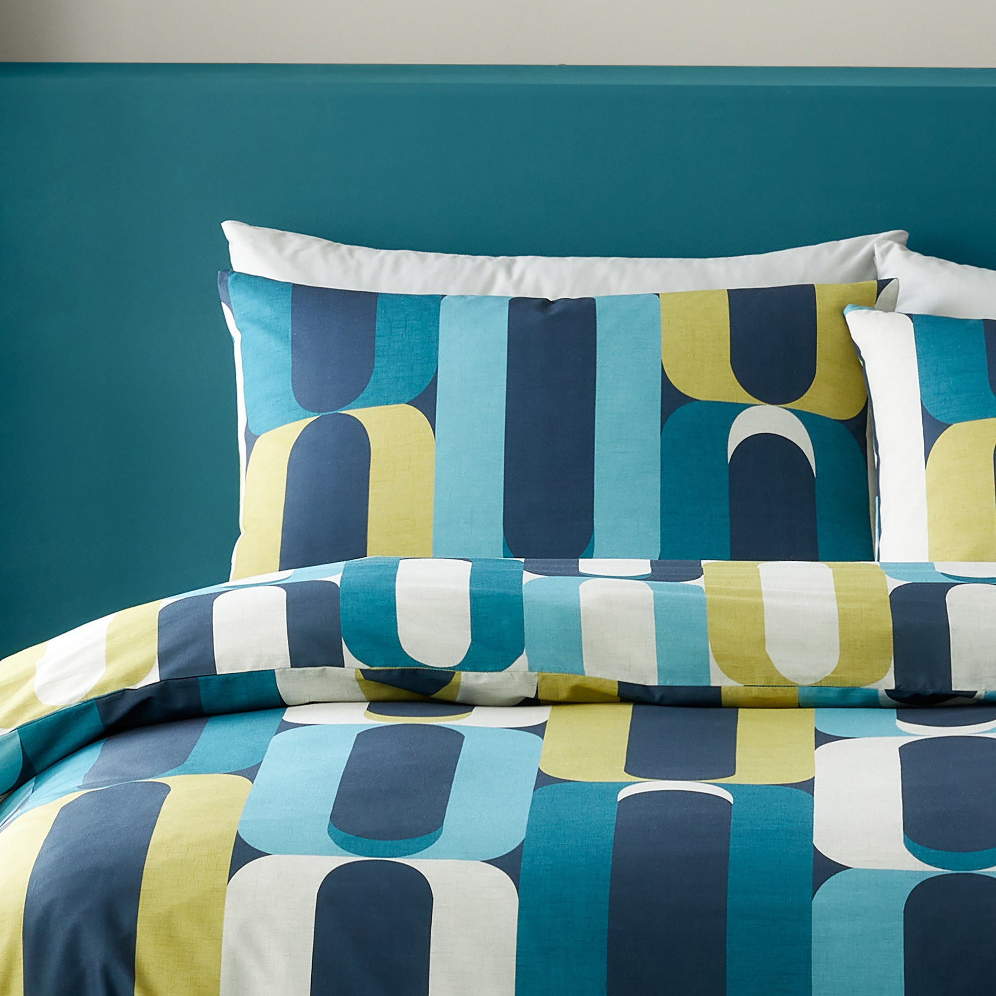 Duvet Cover Set Orea by Fusion in Blue