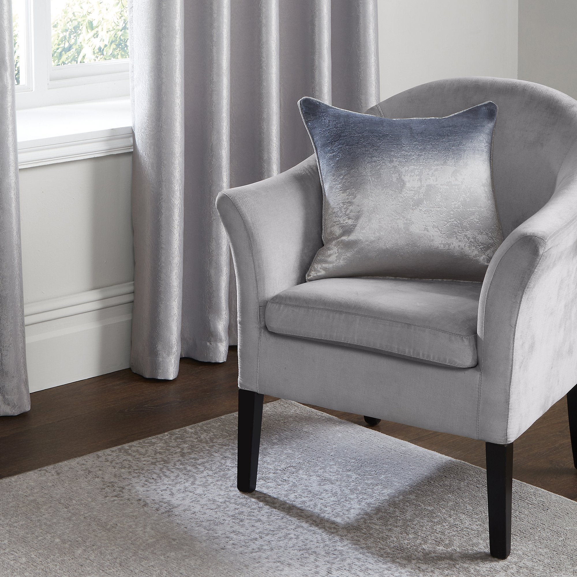 Cushion Ombre Strata by Fusion in Grey