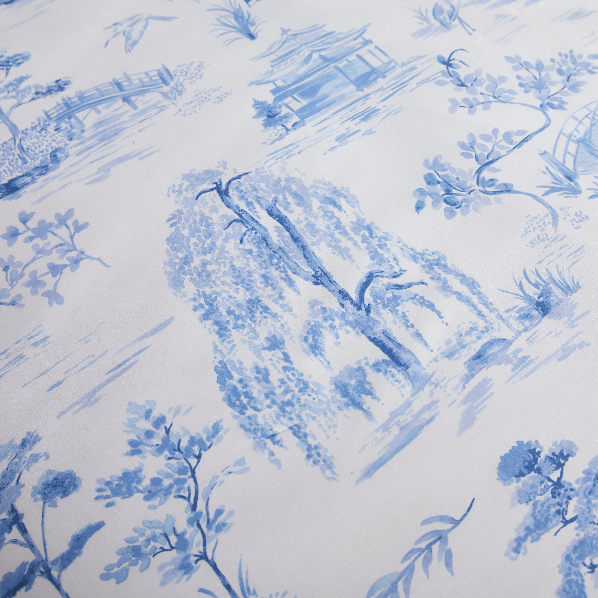 Duvet Cover Set Oriental Garden by D&D Design in Blue