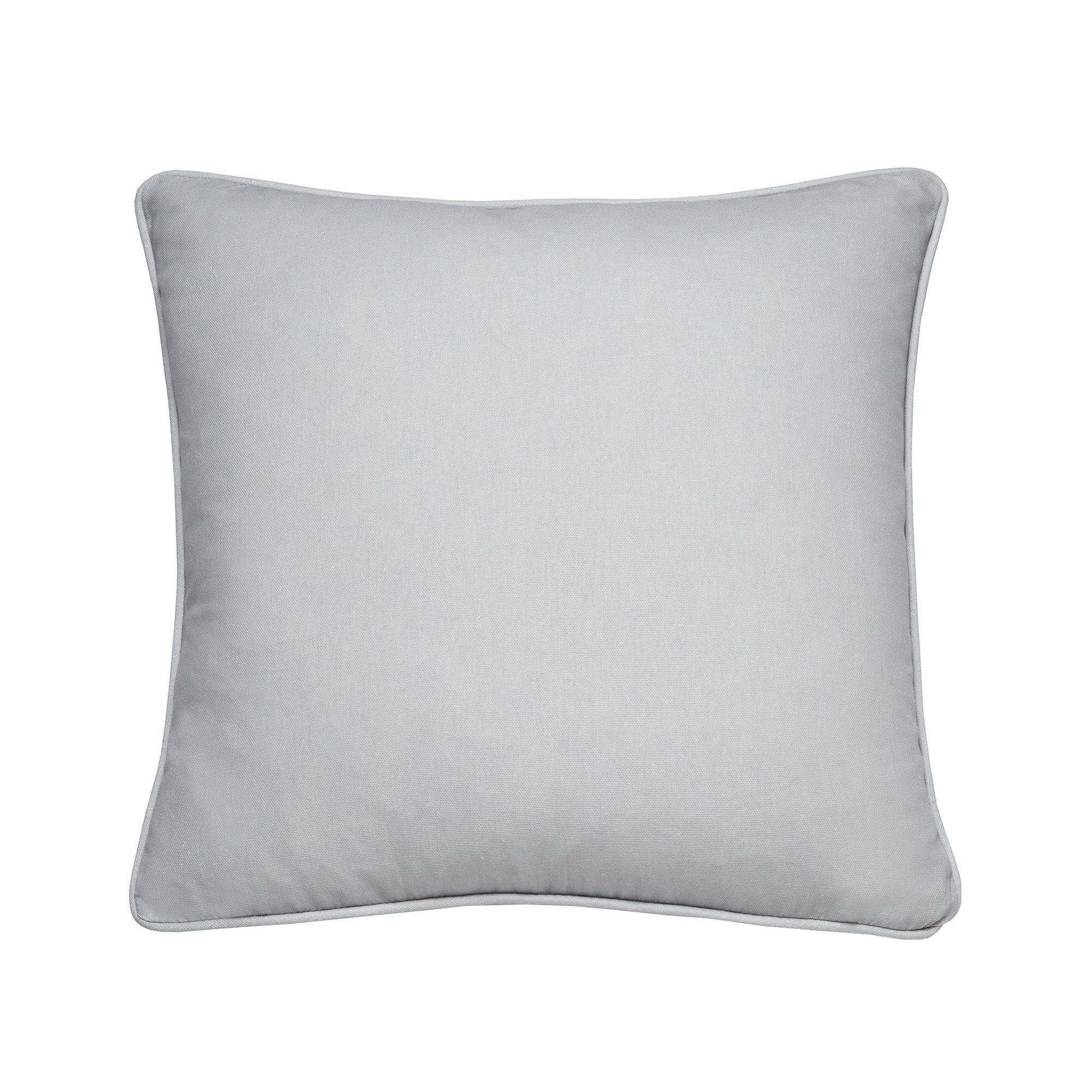 Cushion Plain Outdoor by Fusion in Silver