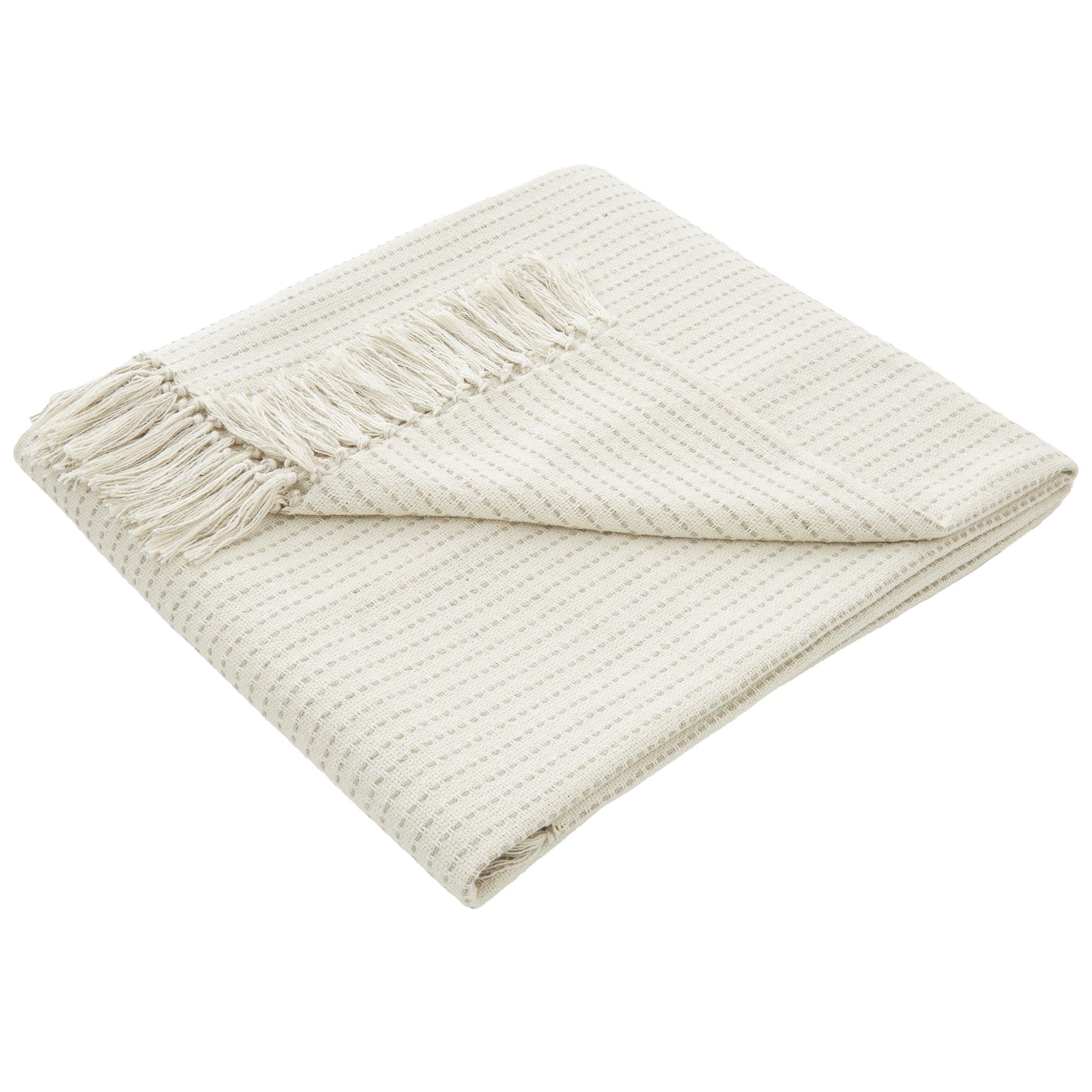 Throw Quinn by Drift Home in Cream